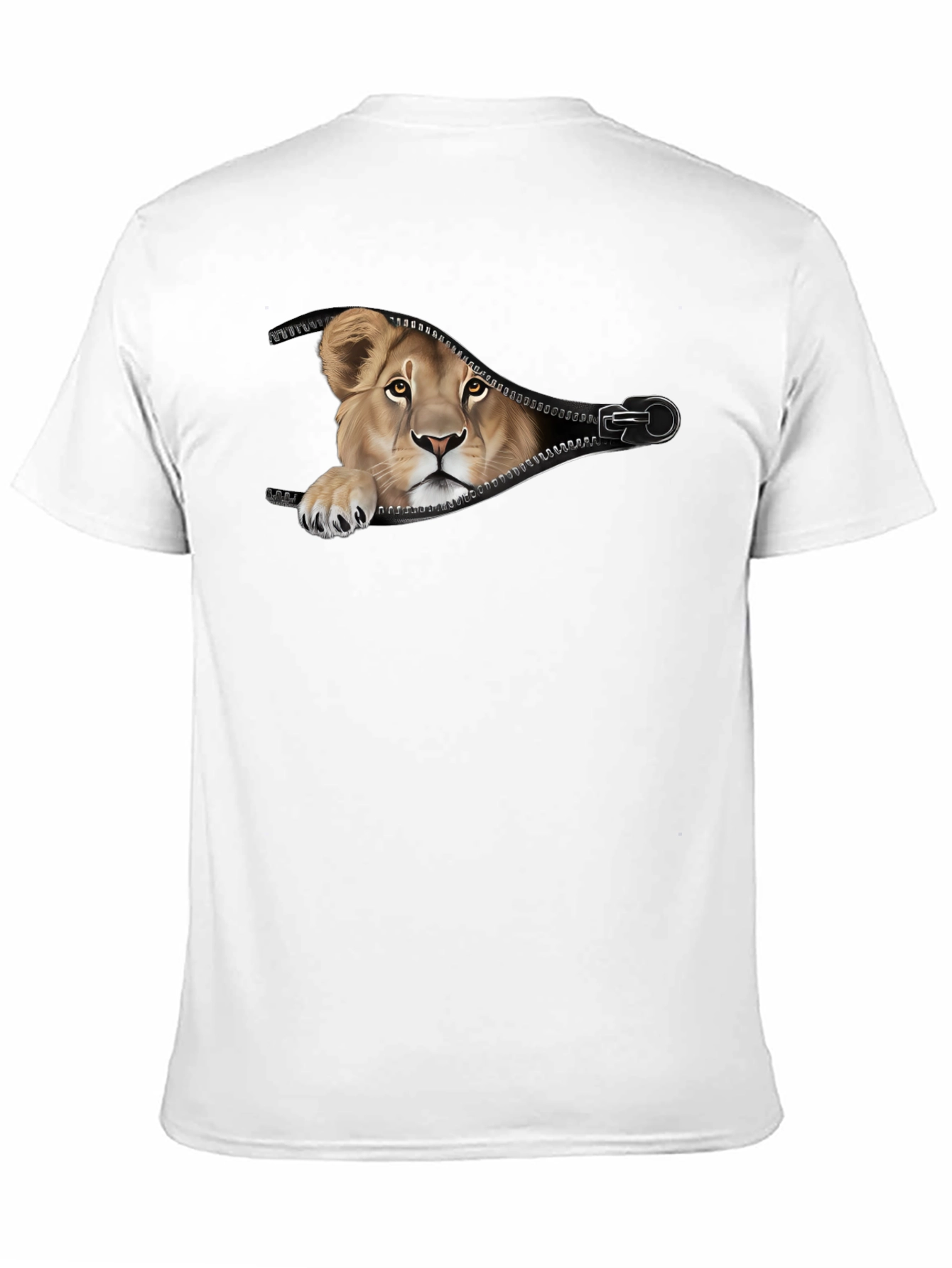 Lion Cub Zipper T-Shirt