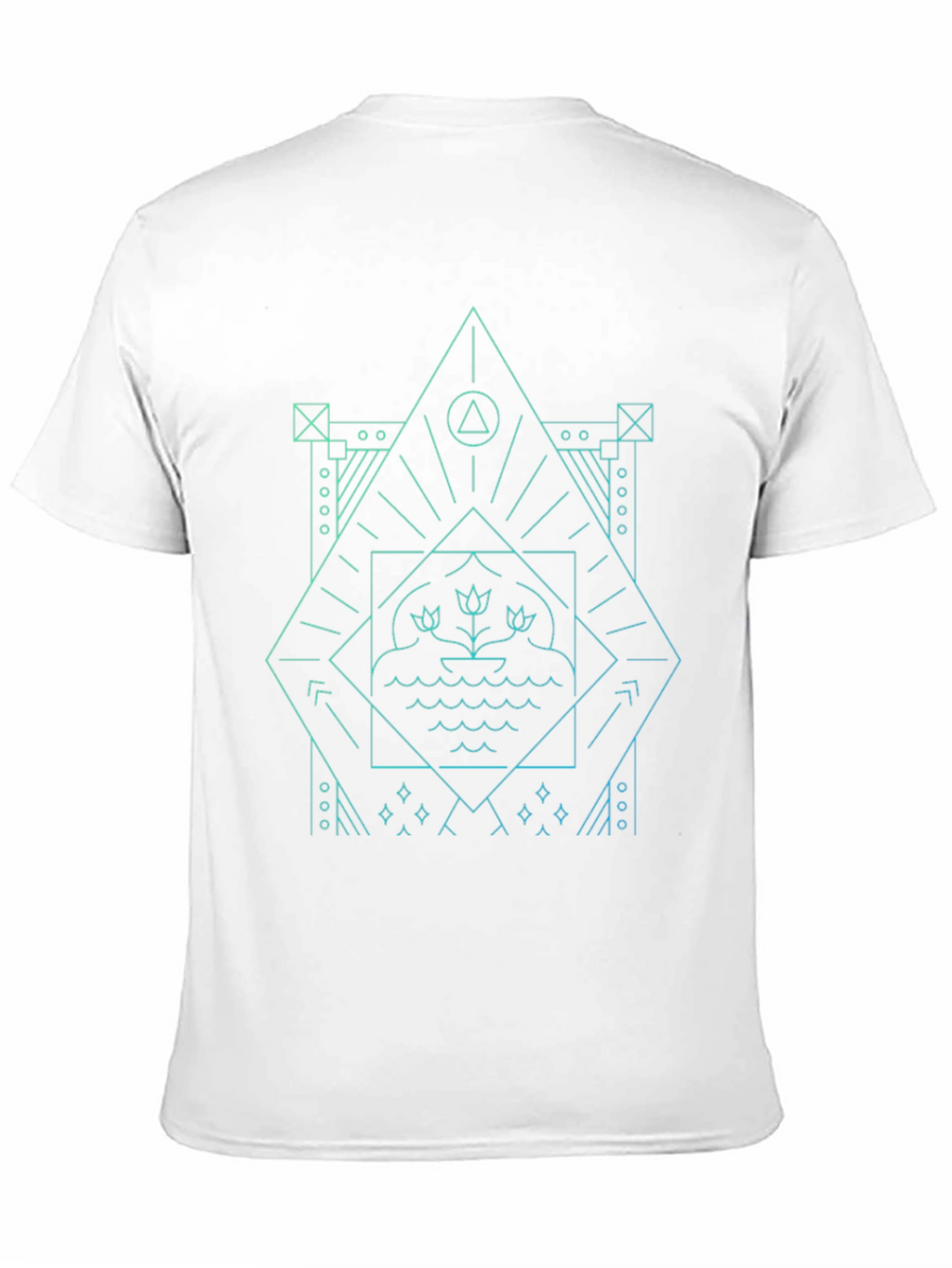 Geometric Graphic Print T-Shirt