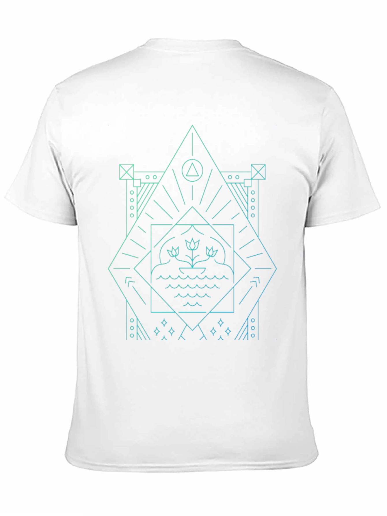 Geometric Graphic Print T-Shirt