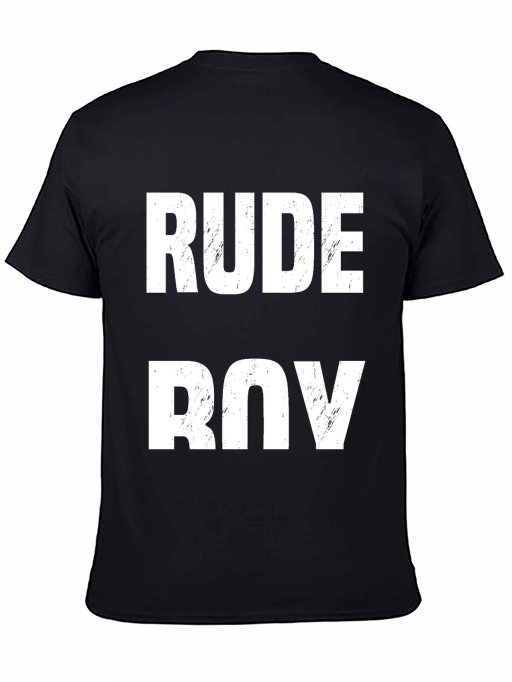 RUDE BOY Graphic Tee - Bold Statement Shirt