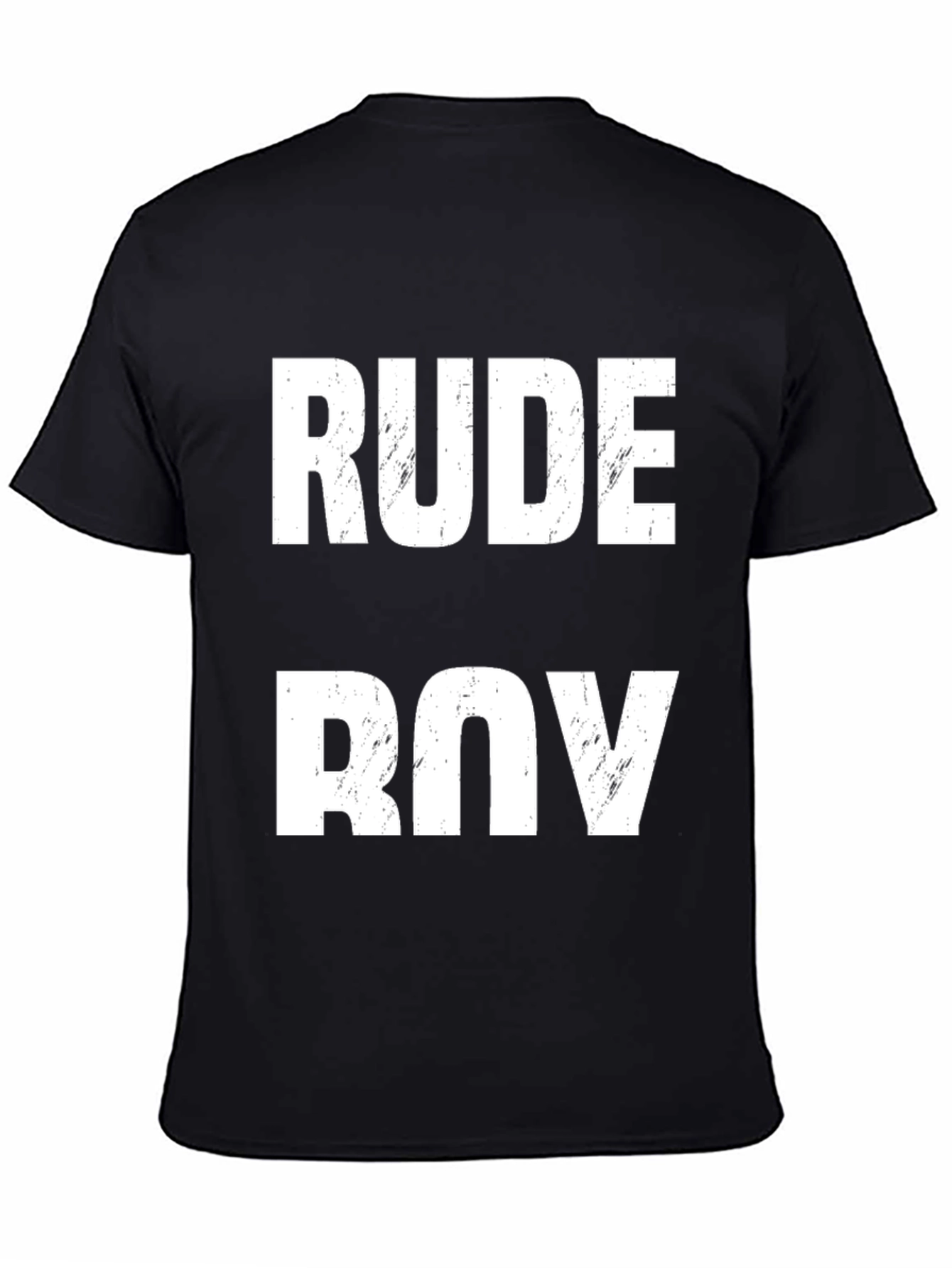RUDE BOY Graphic Tee - Bold Statement Shirt