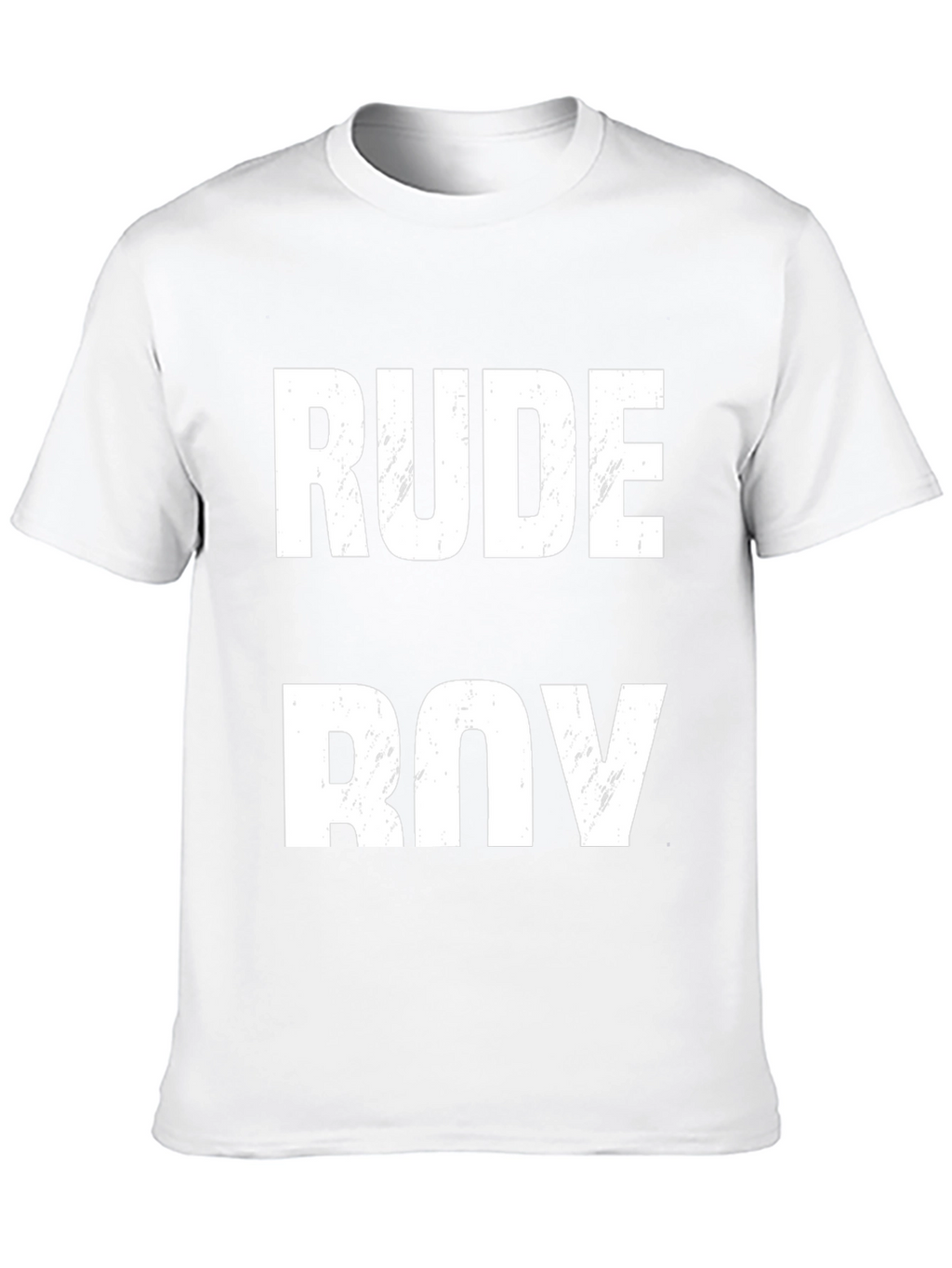 RUDE BOY Graphic Tee - Bold Statement Shirt