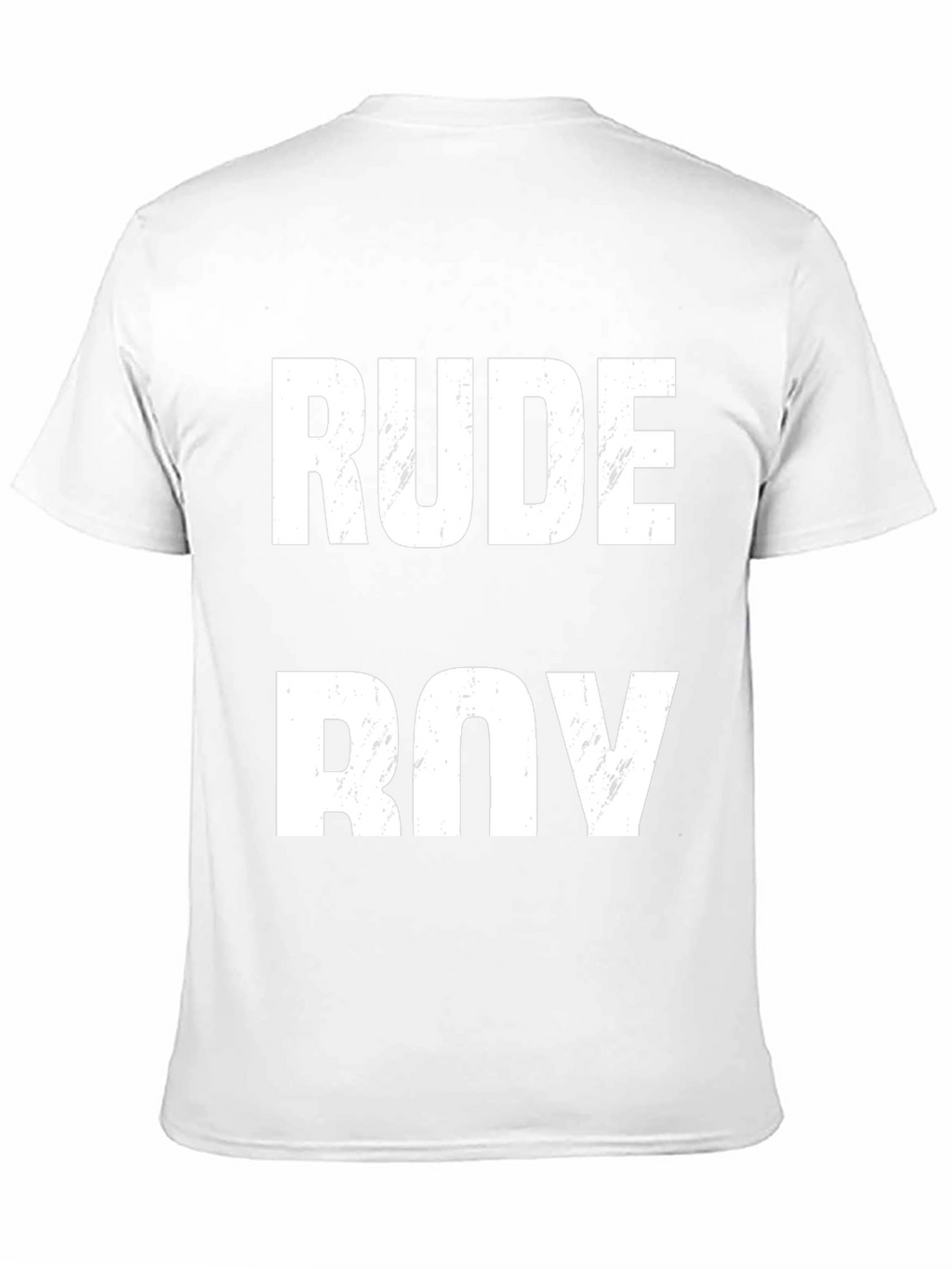 RUDE BOY Graphic Tee - Bold Statement Shirt