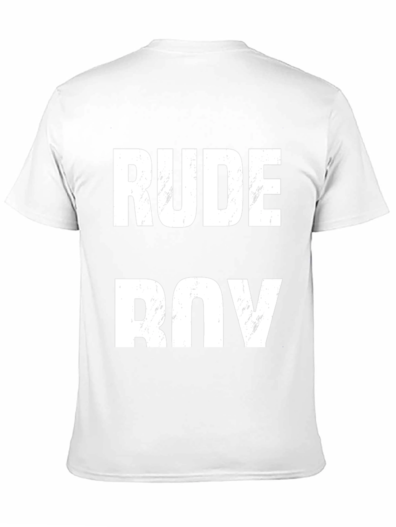 RUDE BOY Graphic Tee - Bold Statement Shirt