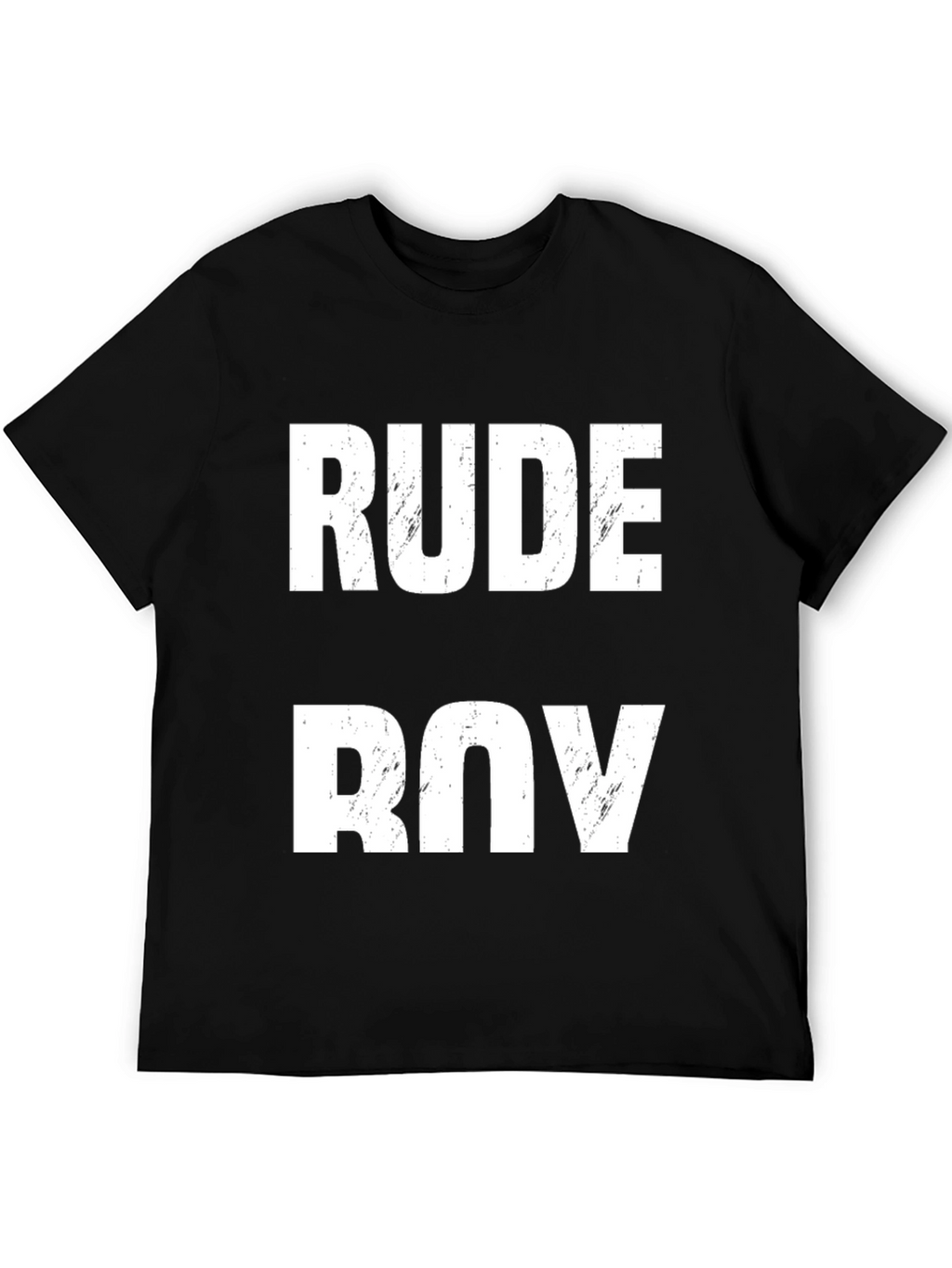 RUDE BOY Graphic Tee - Bold Statement Shirt