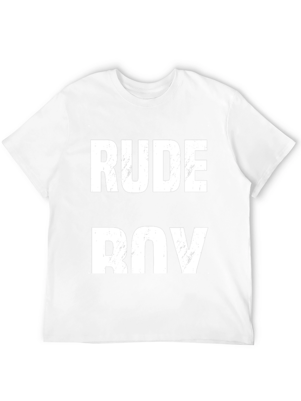 RUDE BOY Graphic Tee - Bold Statement Shirt