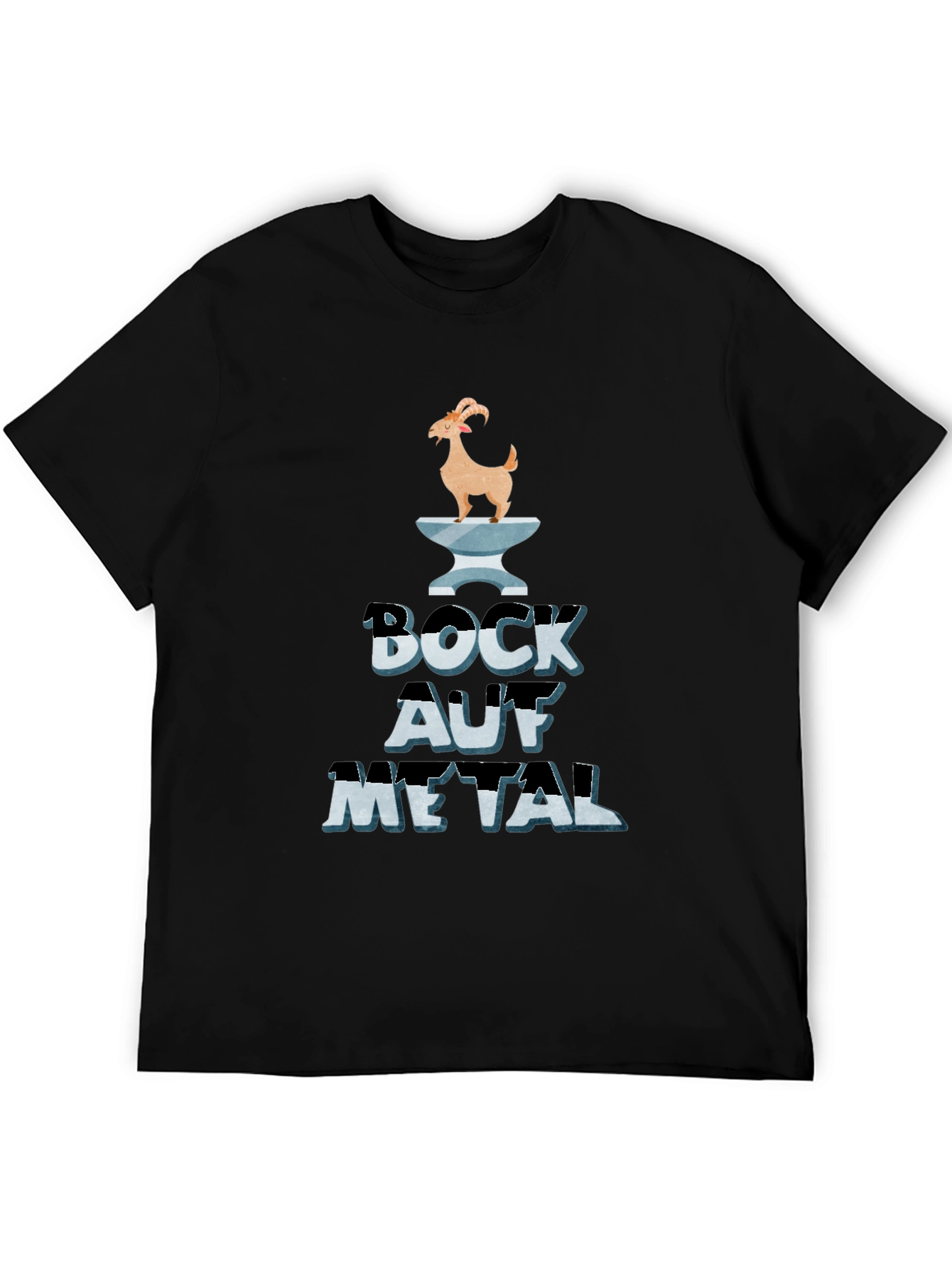 Bock Auf Metal T-Shirt - Goat & Anvil Graphic Tee