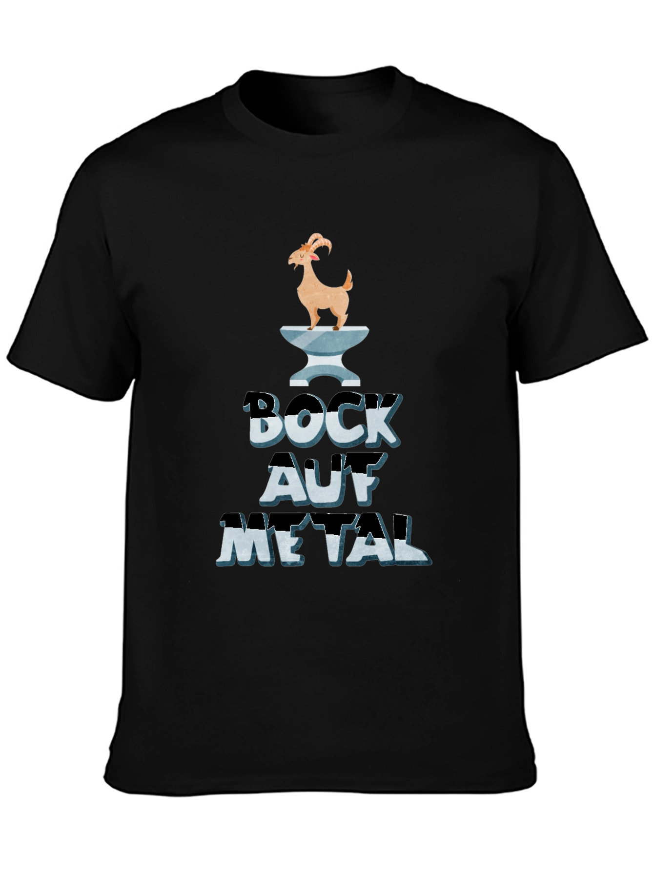 Bock Auf Metal T-Shirt - Goat & Anvil Graphic Tee