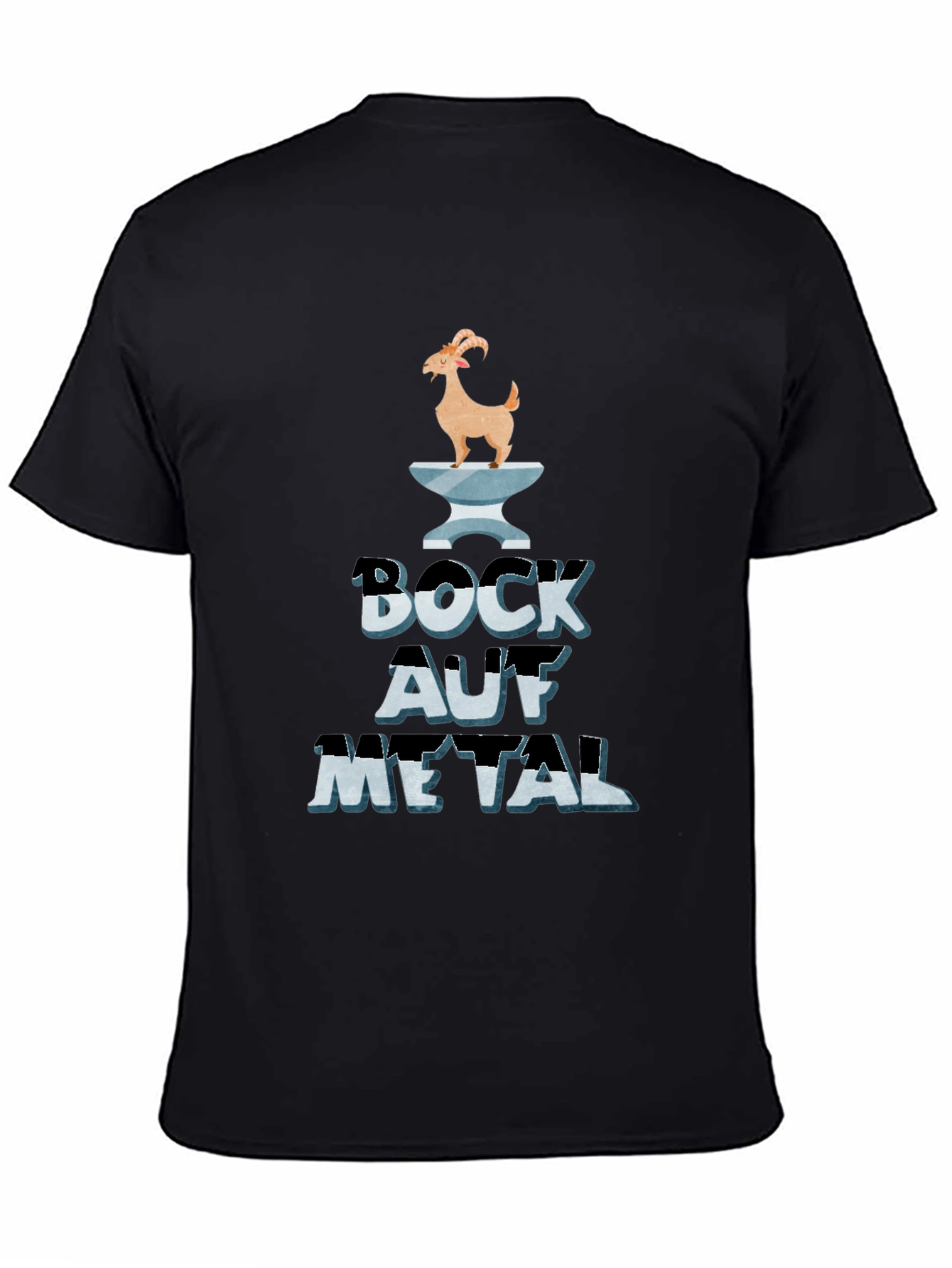 Bock Auf Metal T-Shirt - Goat & Anvil Graphic Tee
