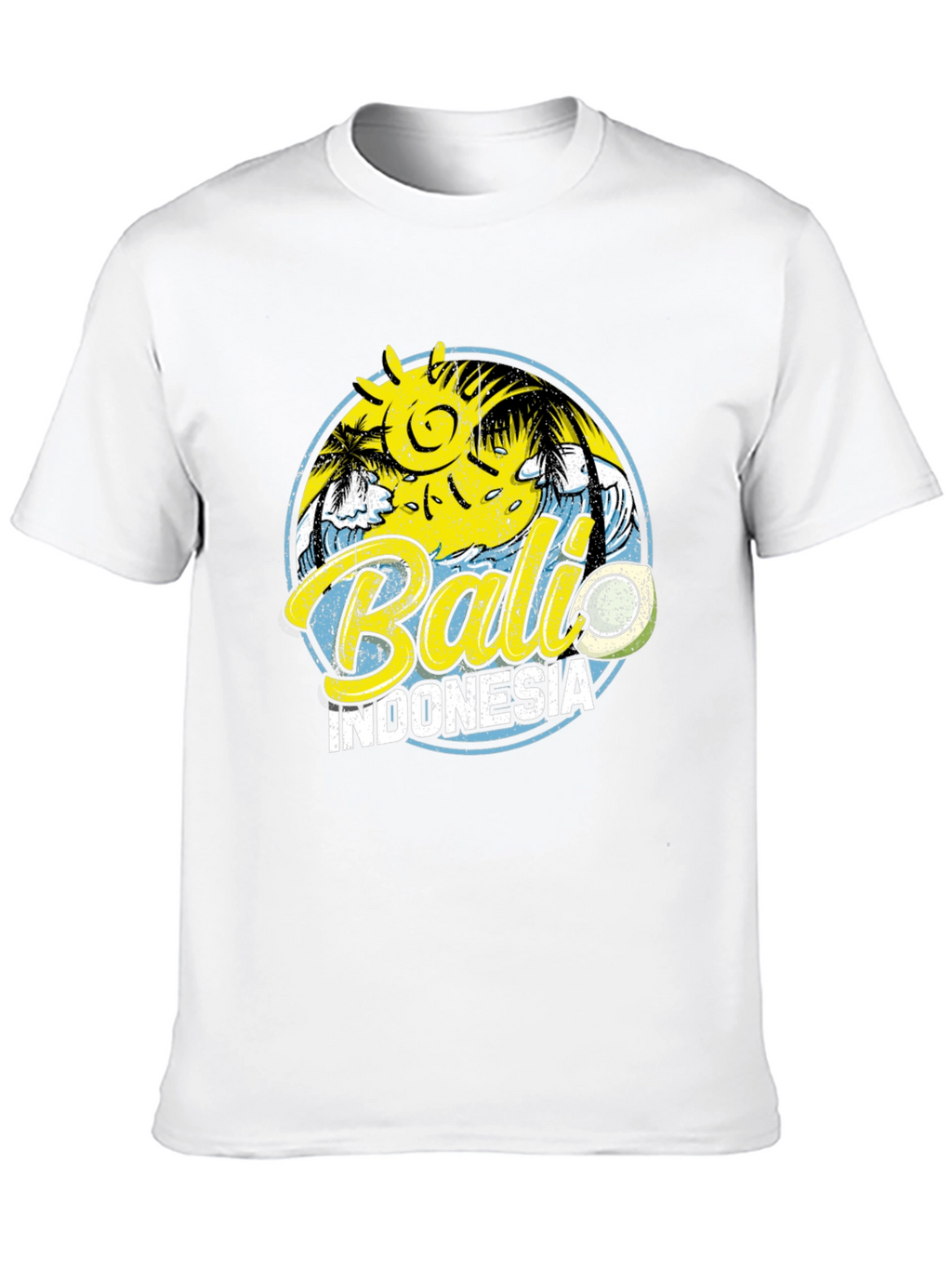 Bali Indonesia Graphic Tee - Island Vibes Black T-Shirt