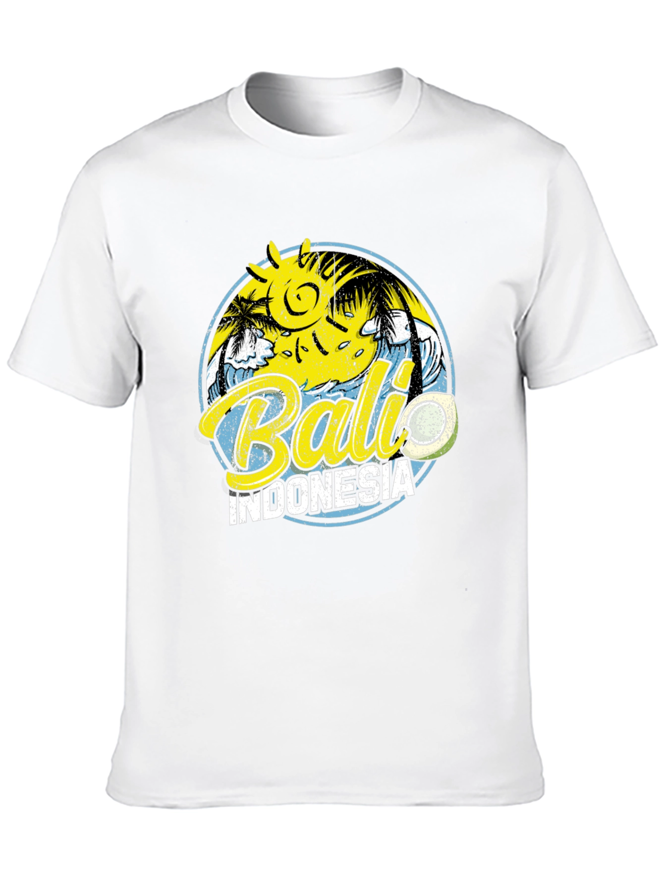 Bali Indonesia Graphic Tee - Island Vibes Black T-Shirt