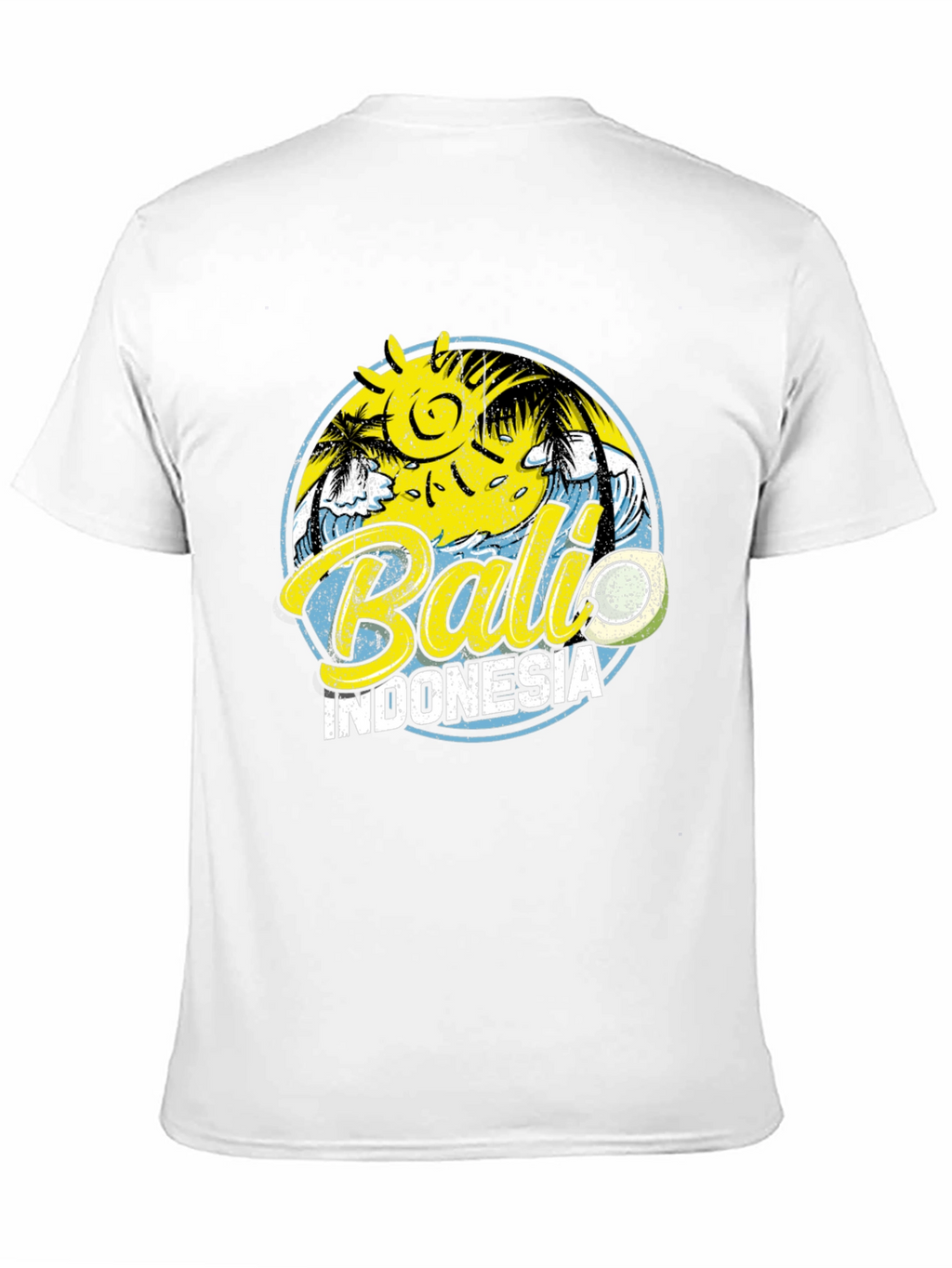 Bali Indonesia Graphic Tee - Island Vibes Black T-Shirt