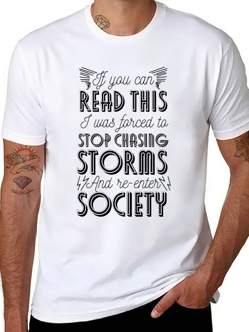 If You Can Read This Storm Chaser T-Shirt