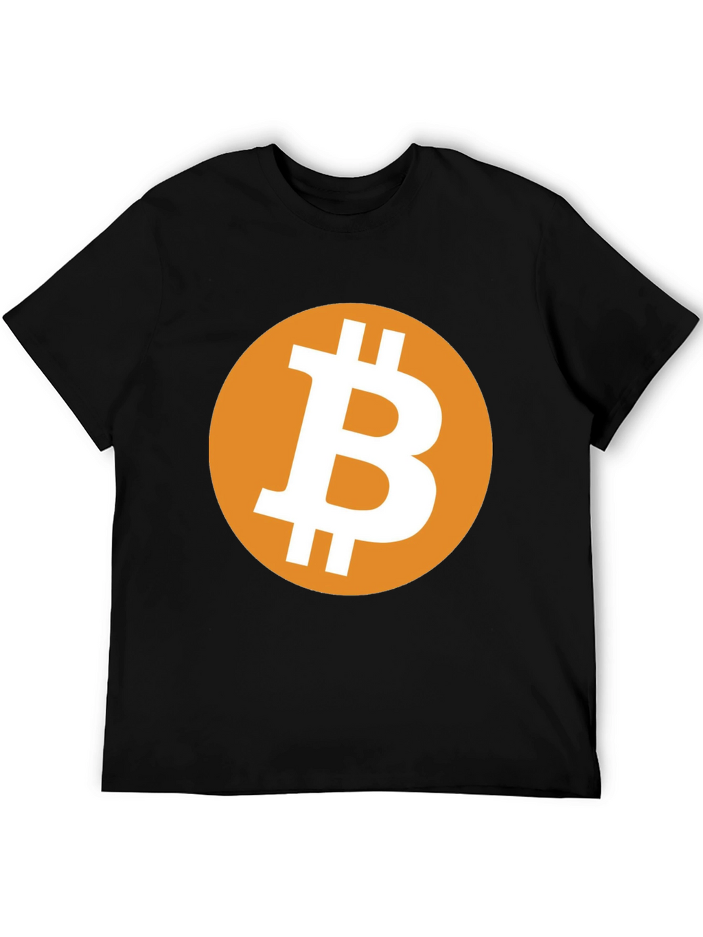 Bitcoin Graphic Tee - Black Cryptocurrency T-Shirt