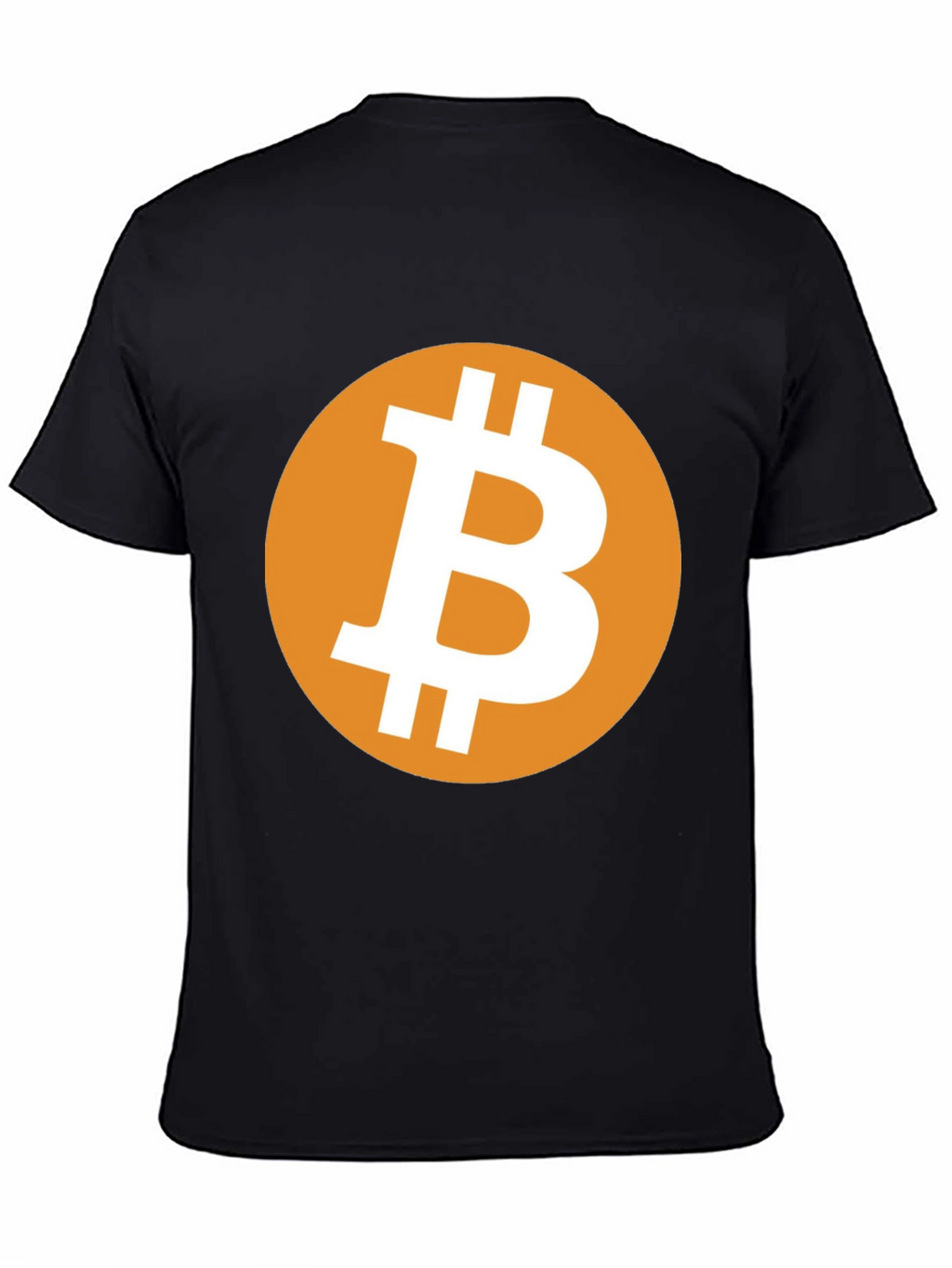 Bitcoin Graphic Tee - Black Cryptocurrency T-Shirt
