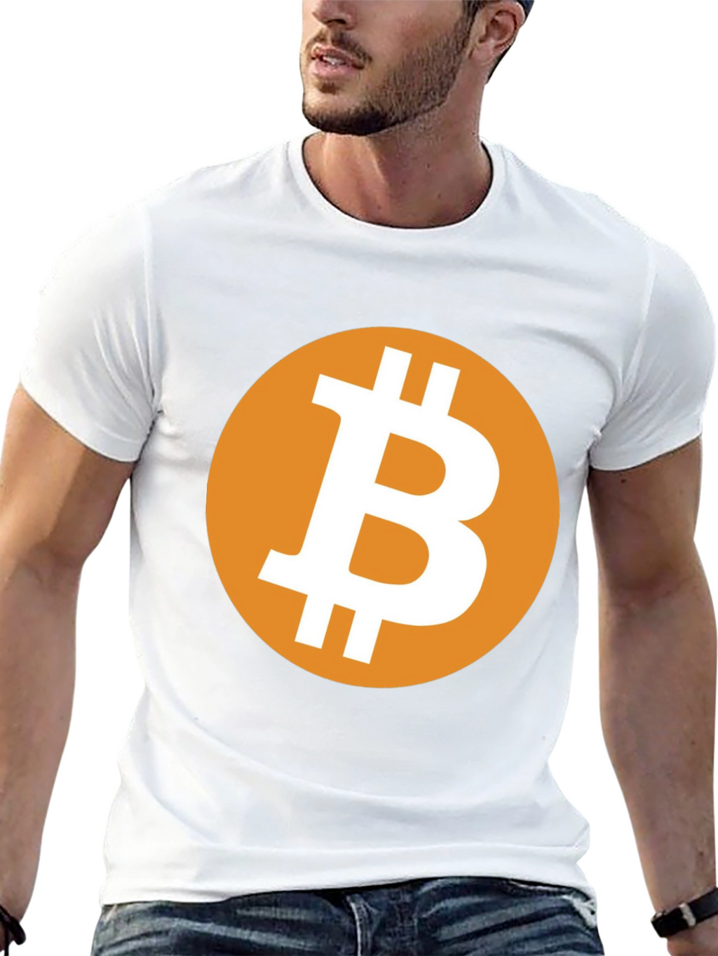 Bitcoin Graphic Tee - Black Cryptocurrency T-Shirt