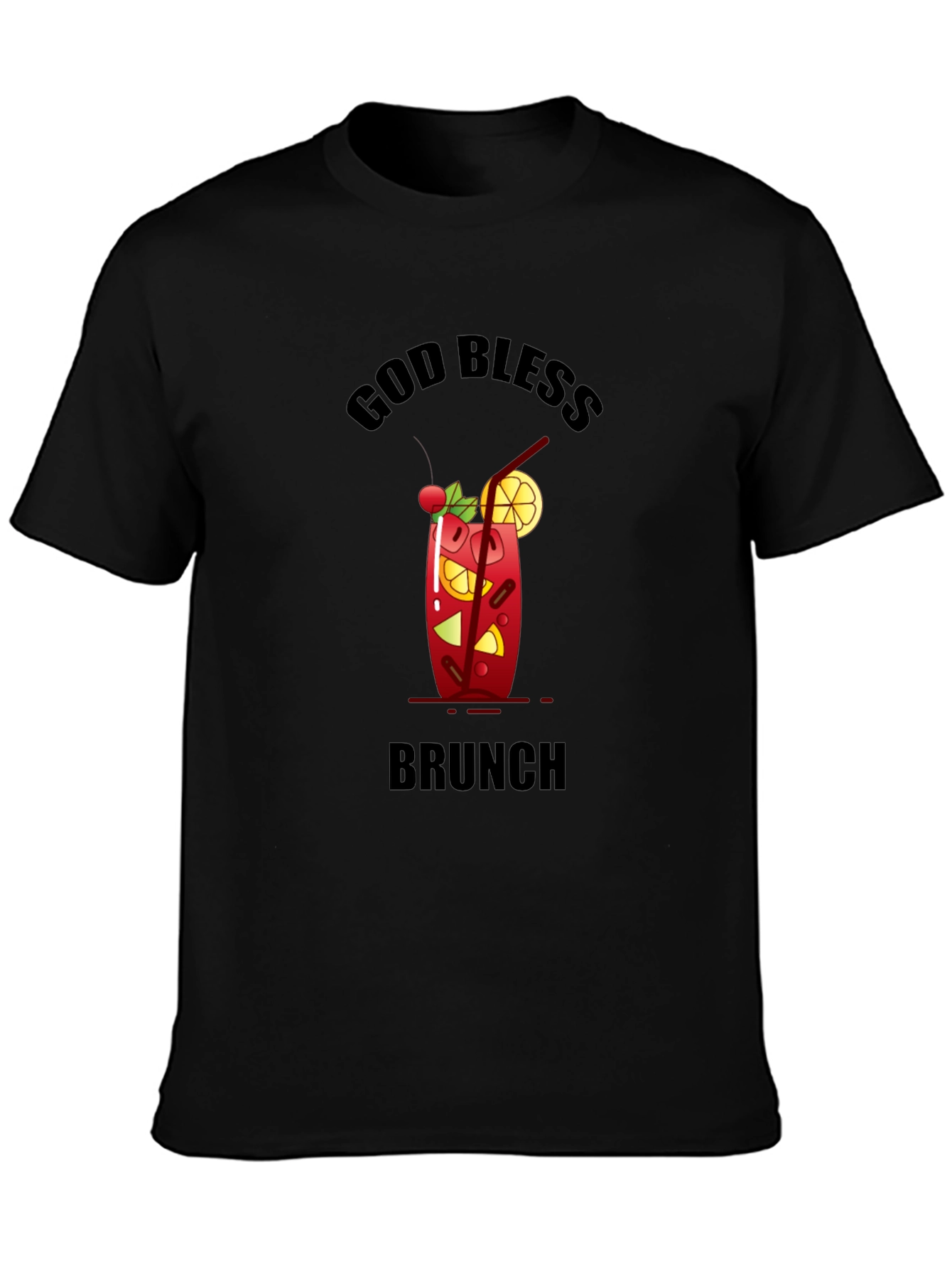 God Bless Brunch Graphic T-Shirt