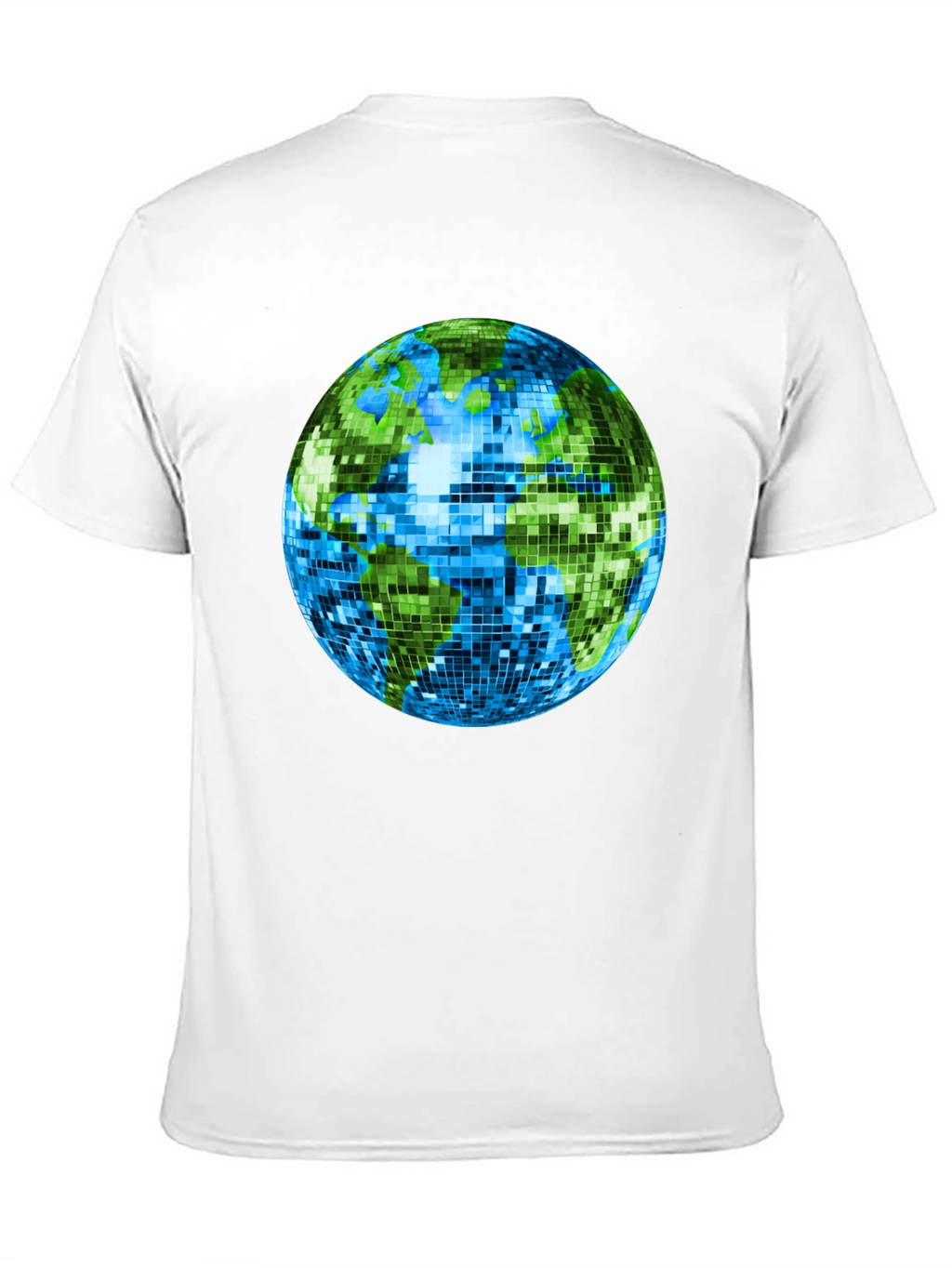 Retro Earth Disco Ball Graphic T-Shirt