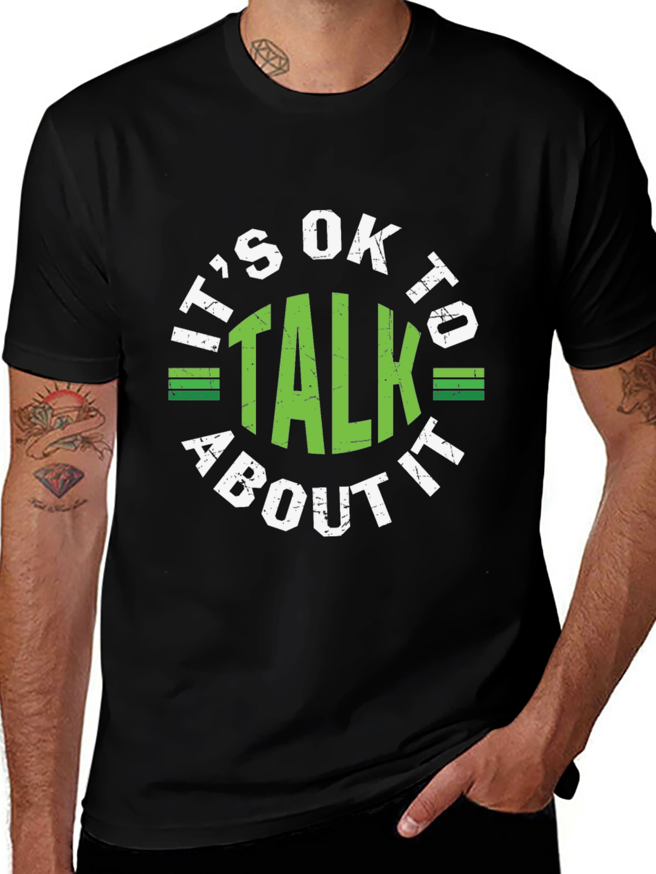 Its Ok To Talk About It - Graphic T-Shirt