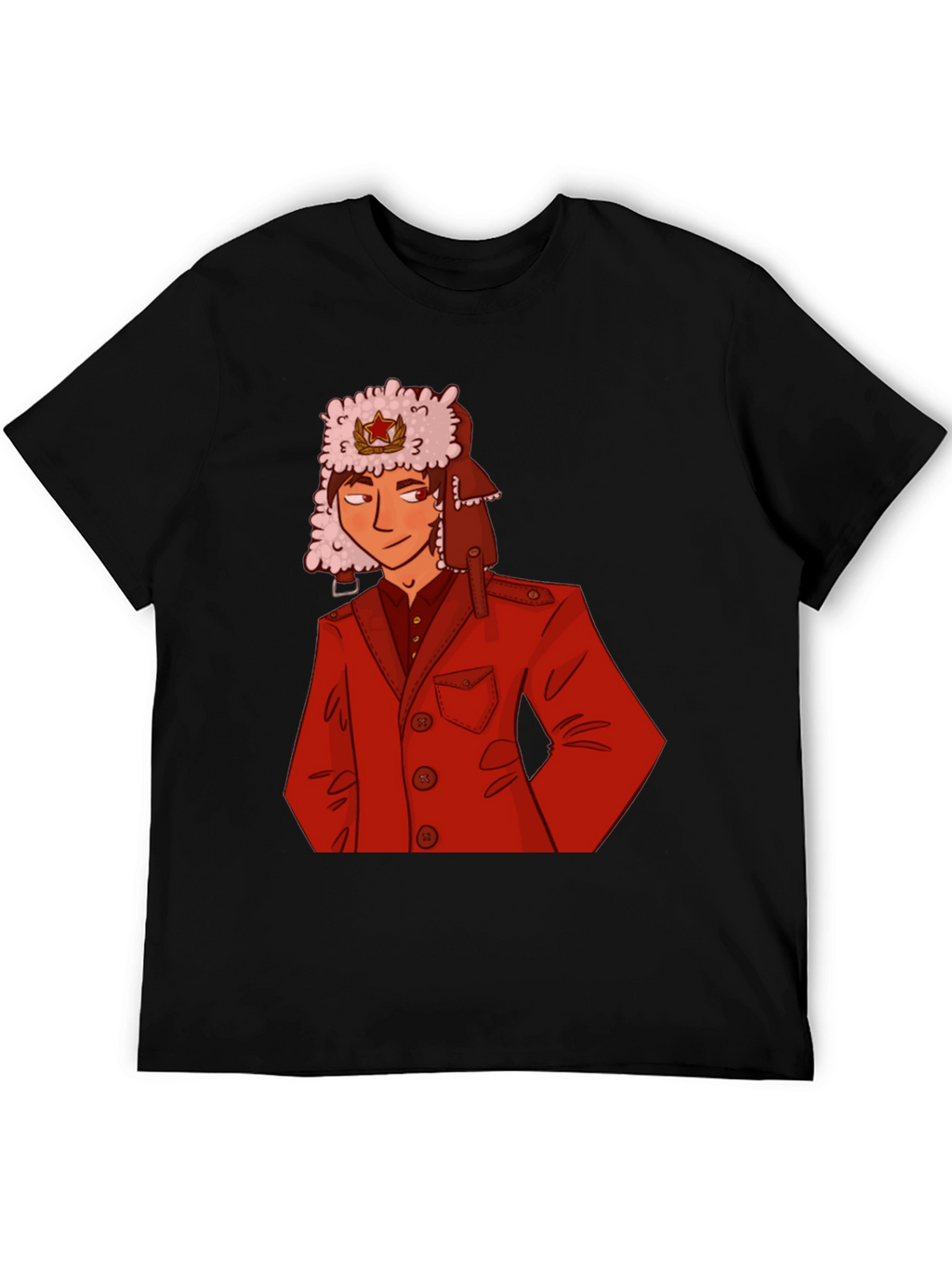Cool Russia Inspired Graphic T-Shirt