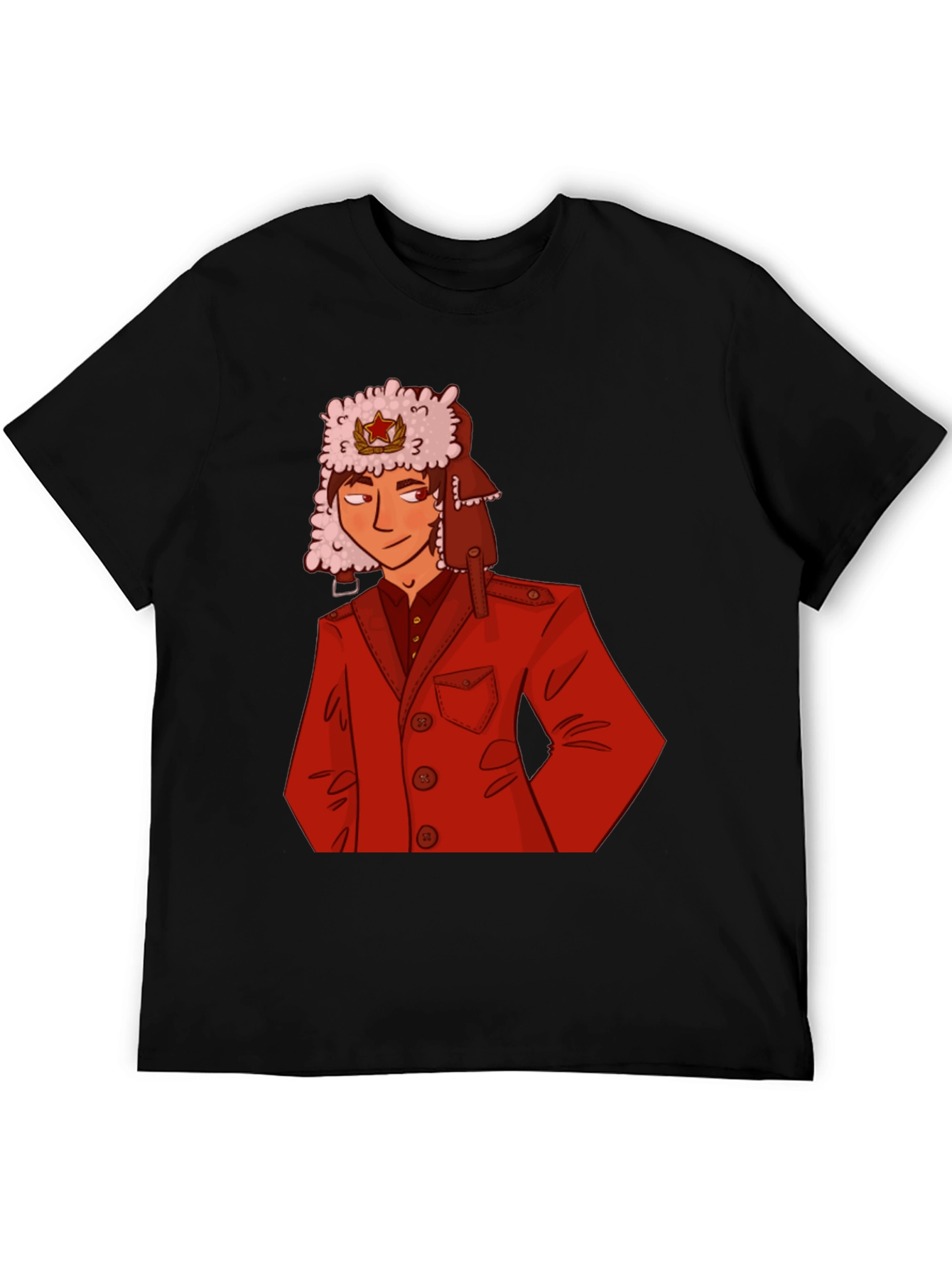 Cool Russia Inspired Graphic T-Shirt