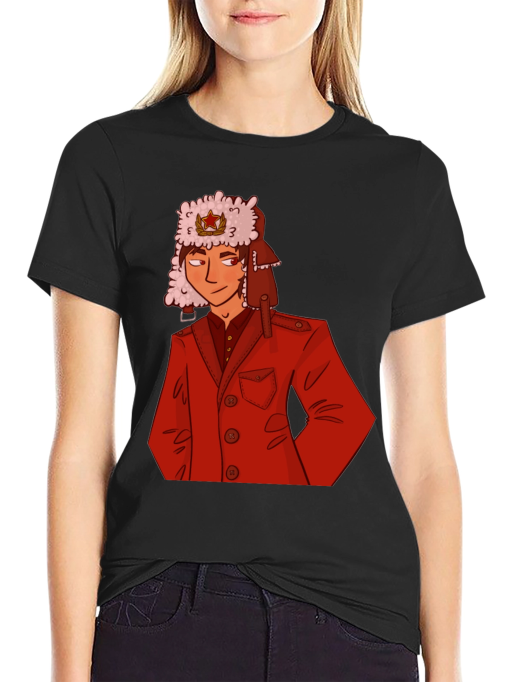 Cool Russia Inspired Graphic T-Shirt