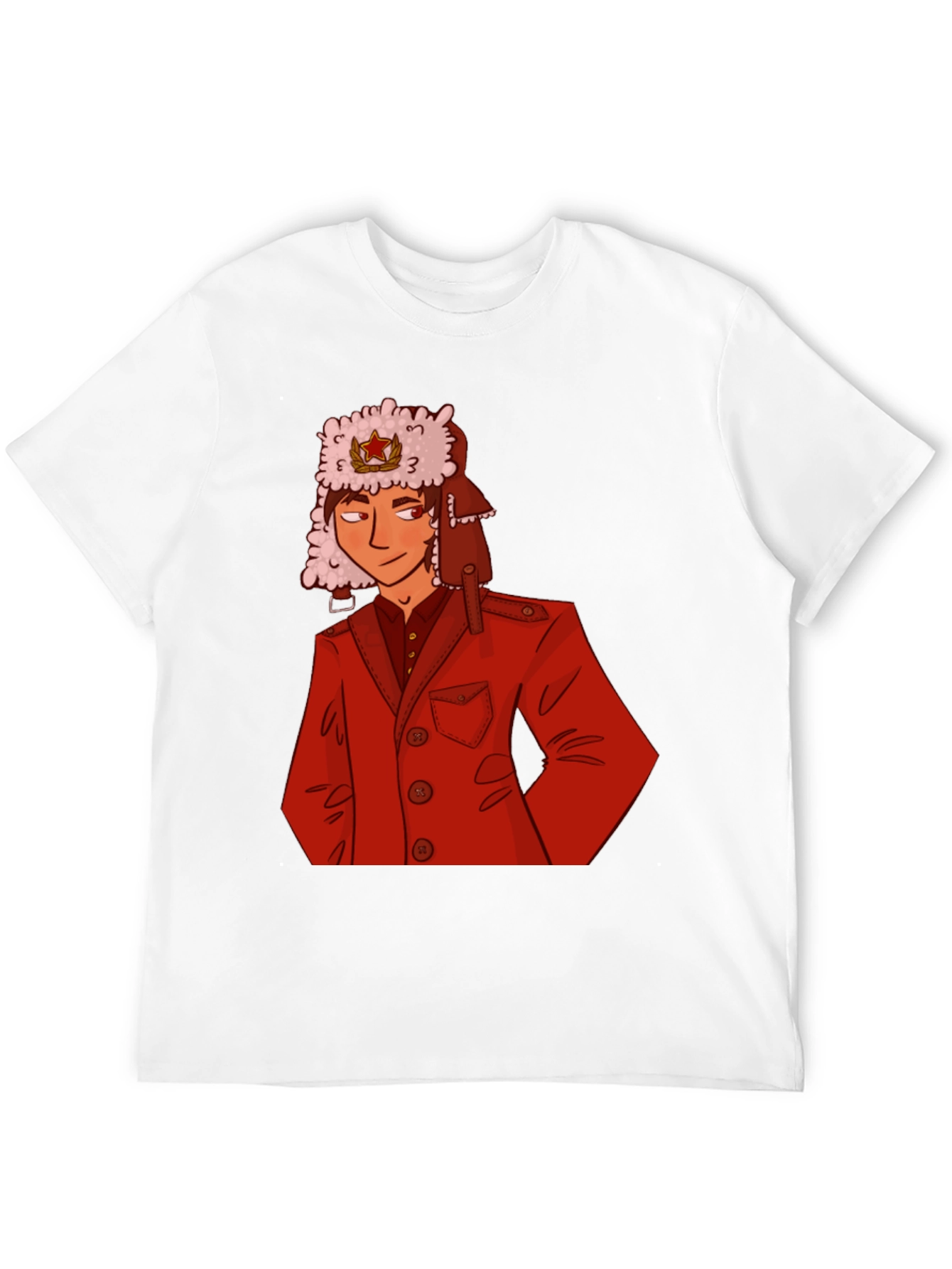 Cool Russia Inspired Graphic T-Shirt
