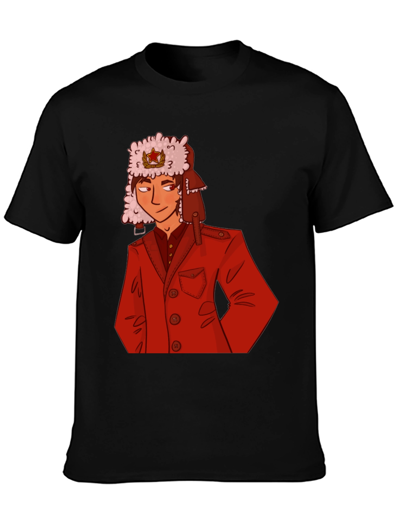 Cool Russia Inspired Graphic T-Shirt