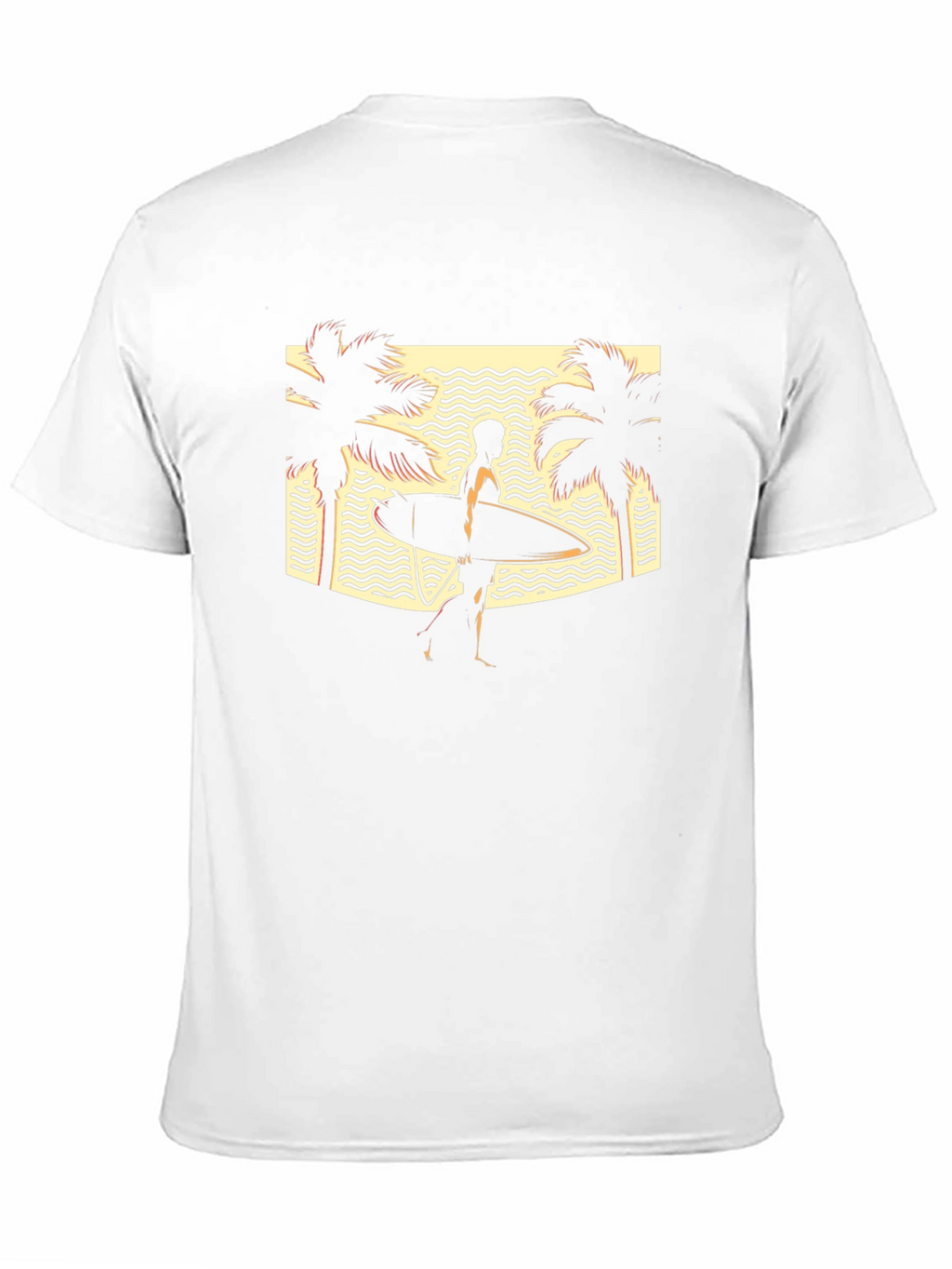 Retro Surfer T-Shirt: Beach Vibes Only
