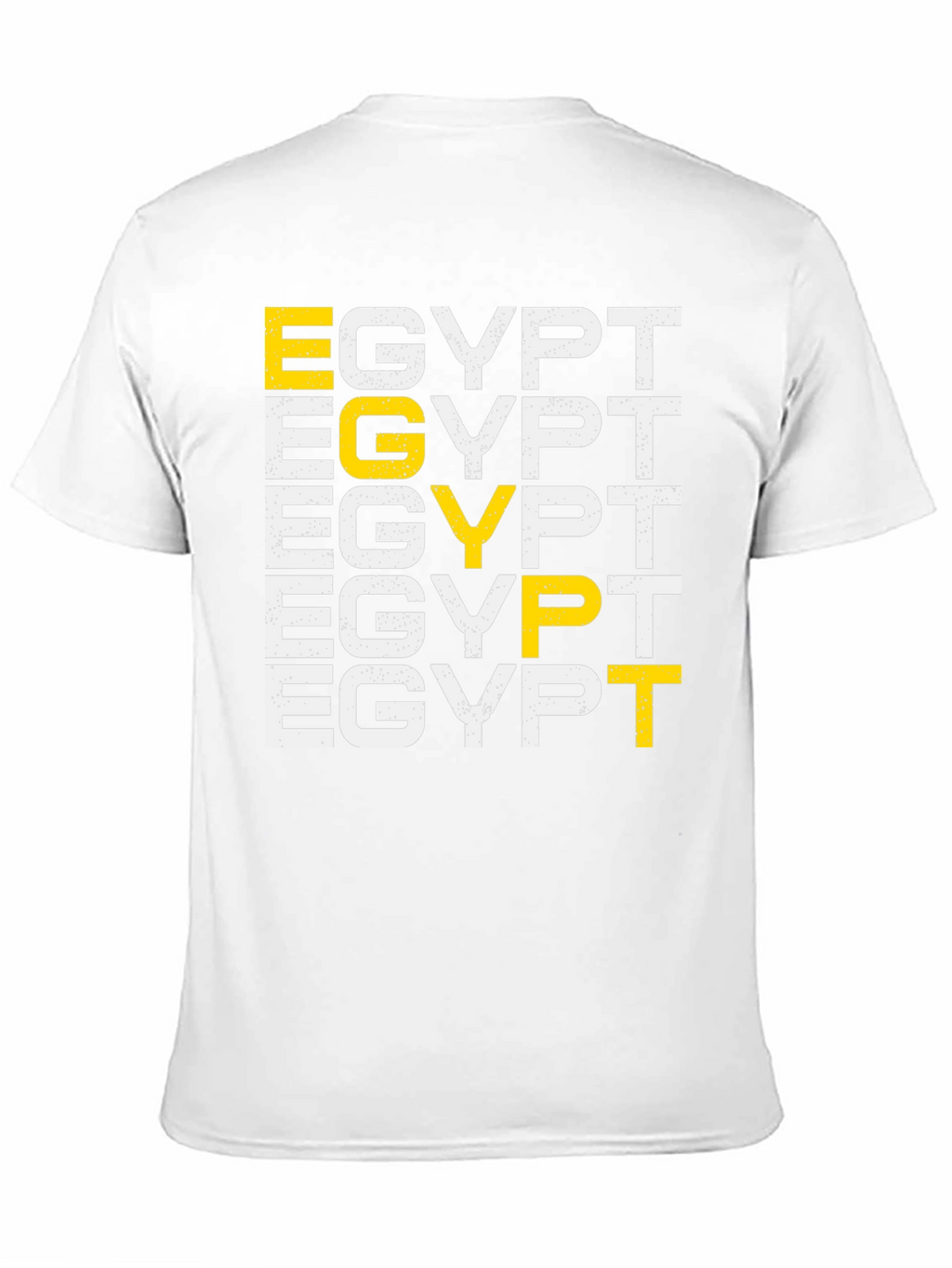 Egypt T-Shirt Graphic Print Black Tee
