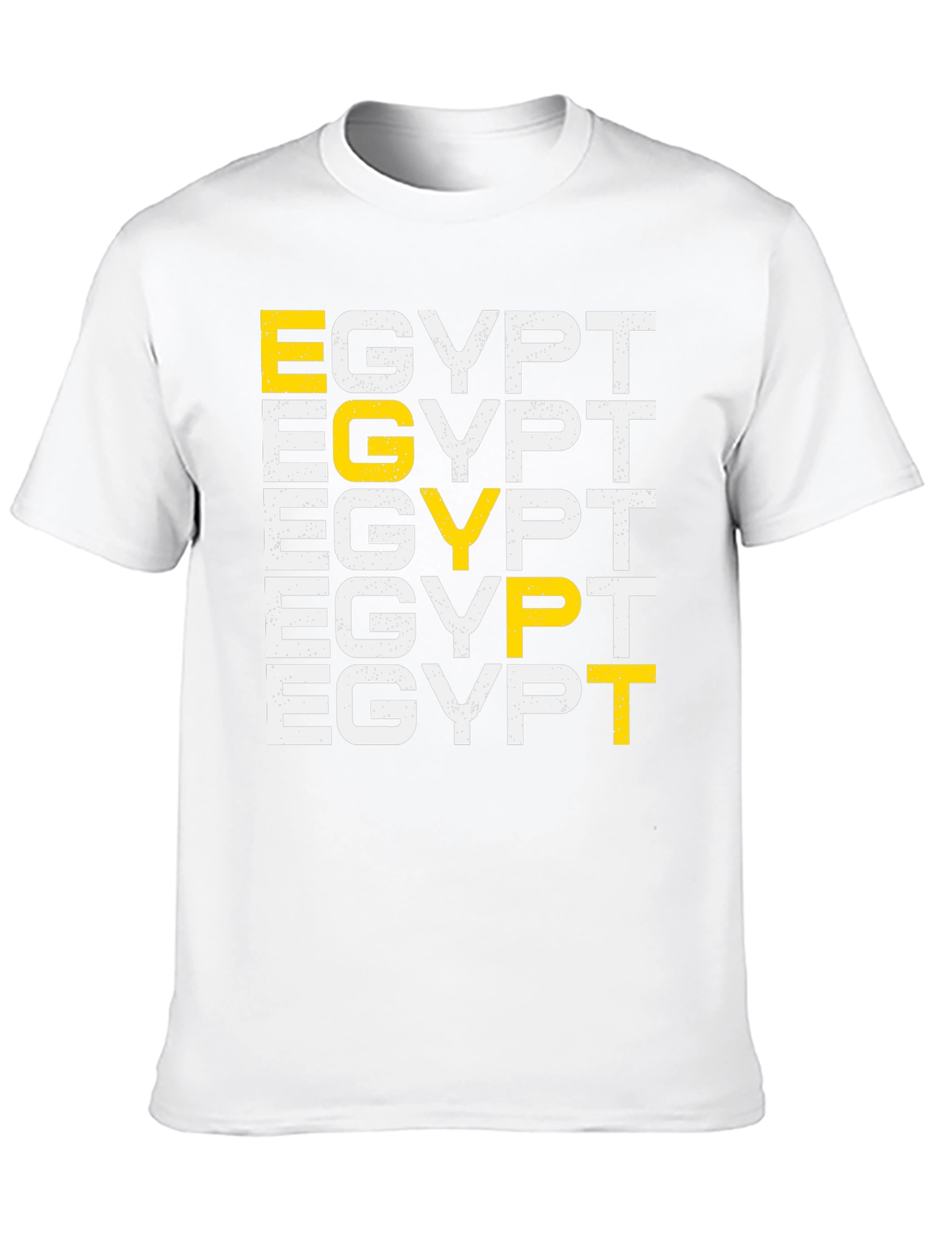 Egypt T-Shirt Graphic Print Black Tee