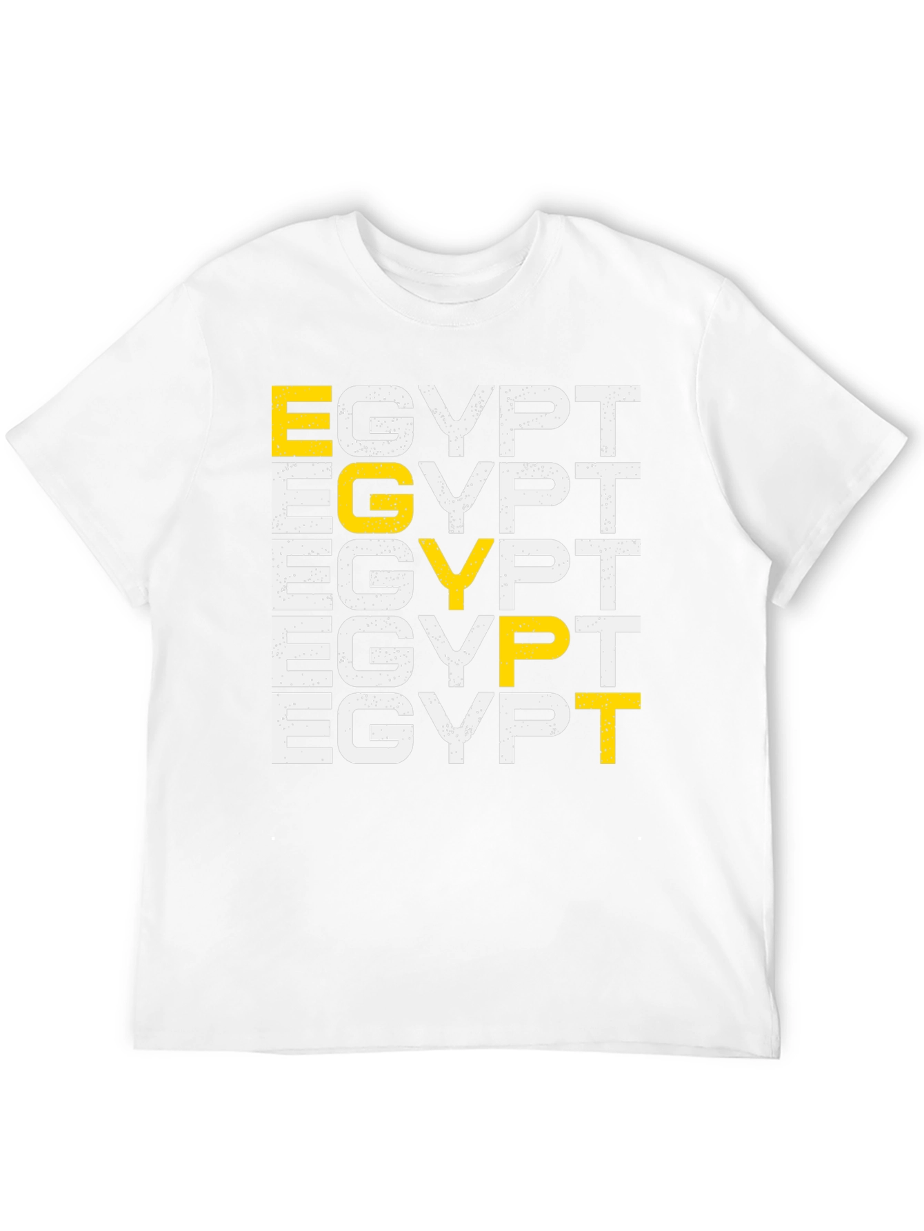 Egypt T-Shirt Graphic Print Black Tee