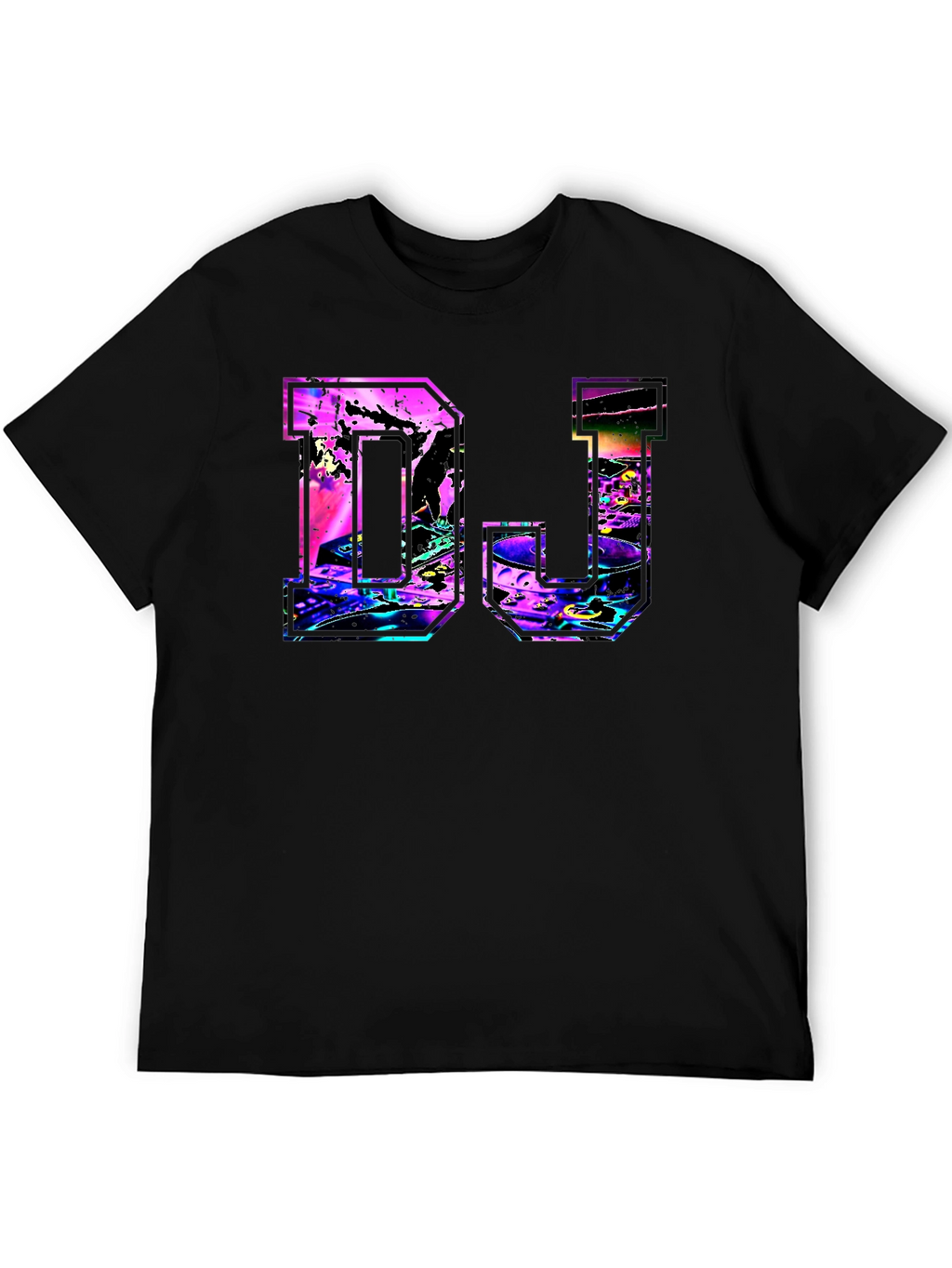DJ Graphic T-Shirt - Black Tee