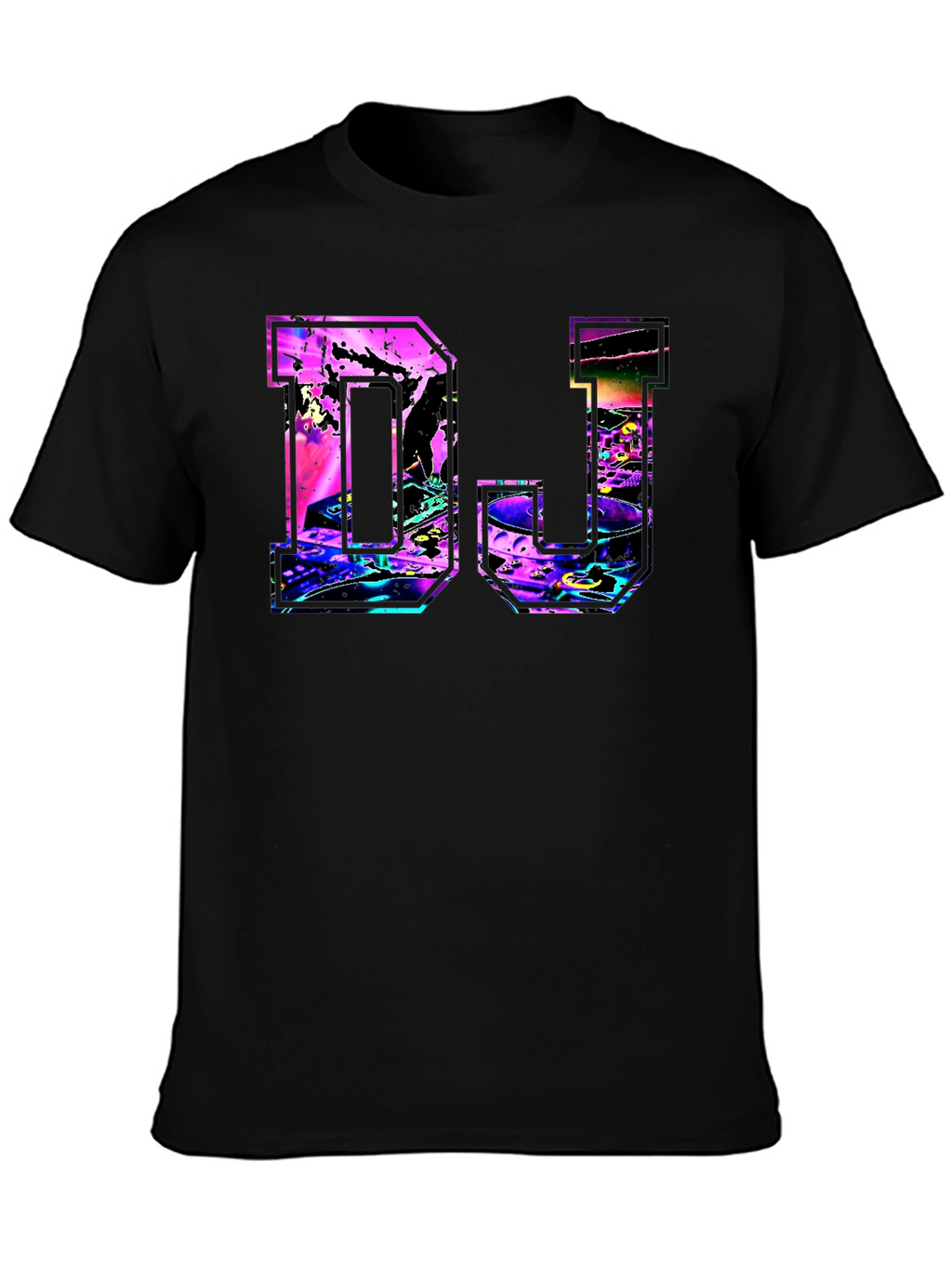 DJ Graphic T-Shirt - Black Tee