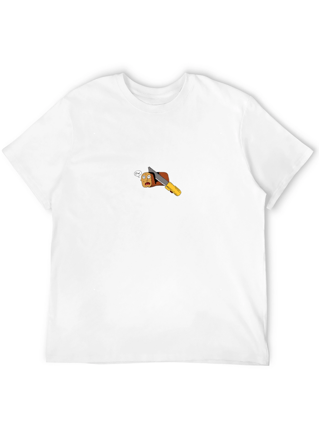 Funny Bread Sliced Black T-Shirt
