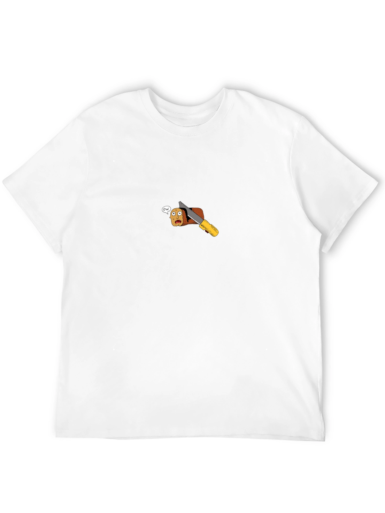 Funny Bread Sliced Black T-Shirt