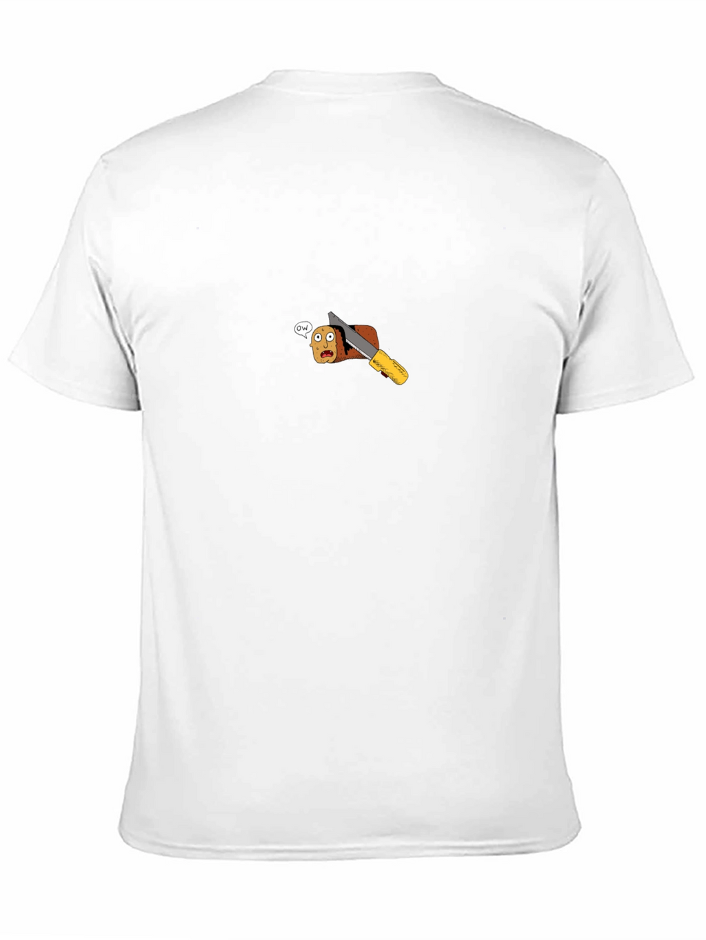 Funny Bread Sliced Black T-Shirt