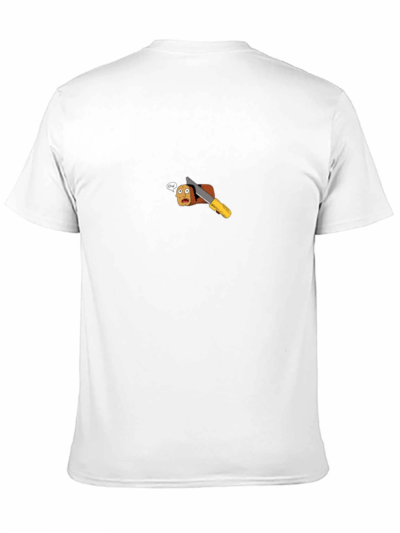 Funny Bread Sliced Black T-Shirt