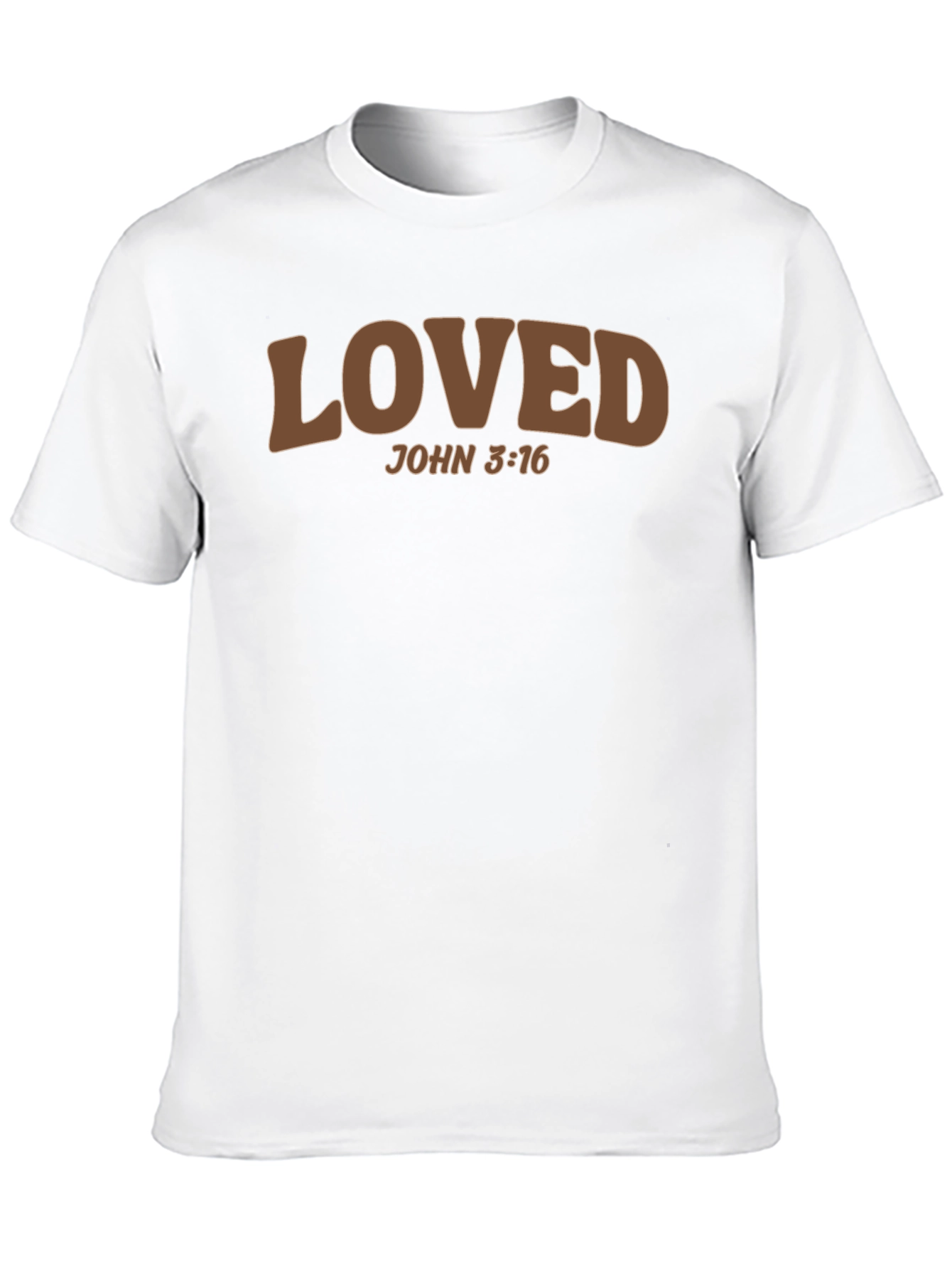 Loved John 3:16 T-Shirt - Christian Apparel