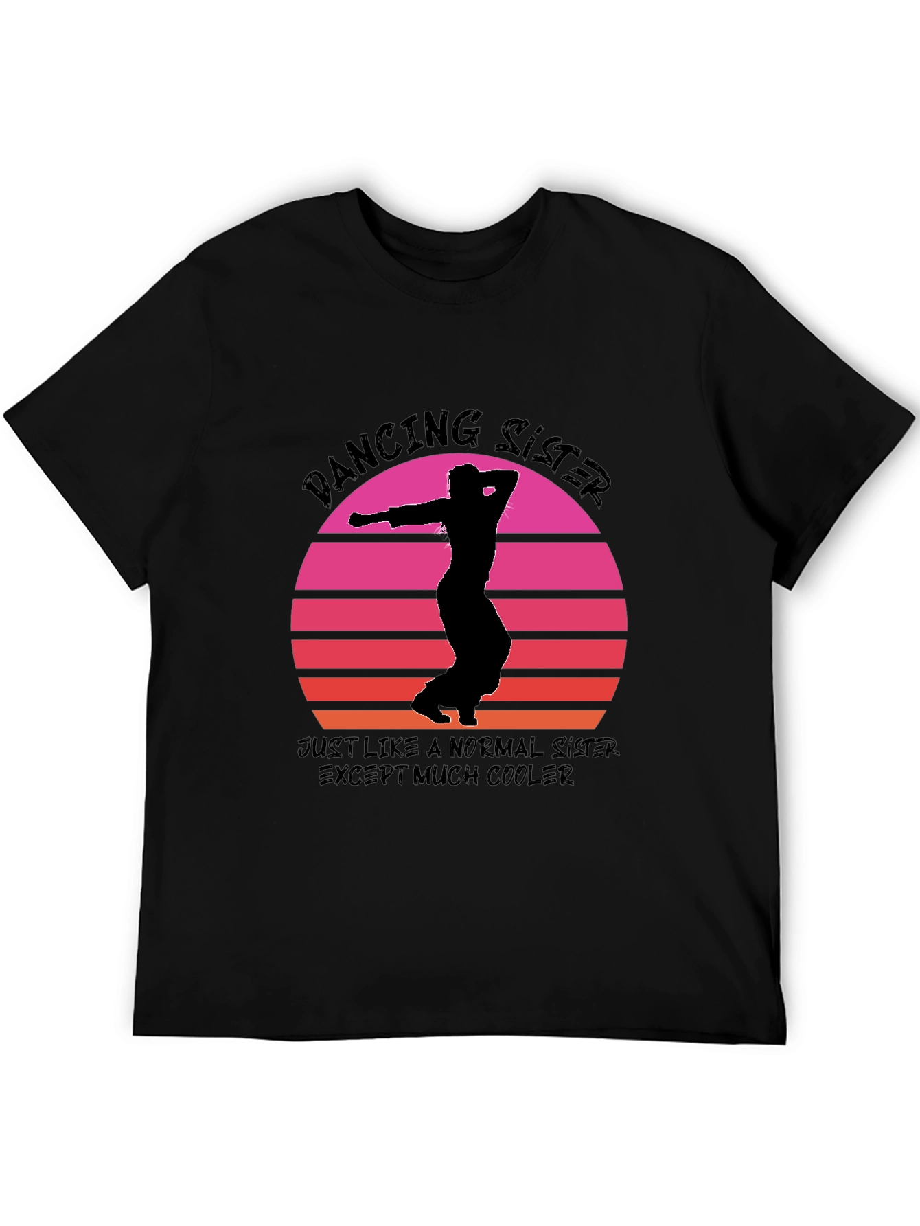 Dancing Sister Graphic Tee - Cool Sister T-Shirt