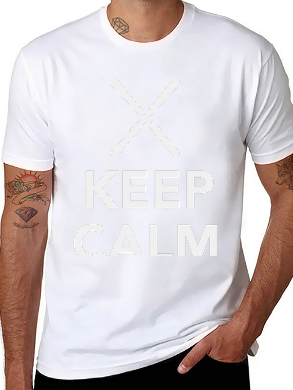 Keep Calm Lightsaber T-Shirt