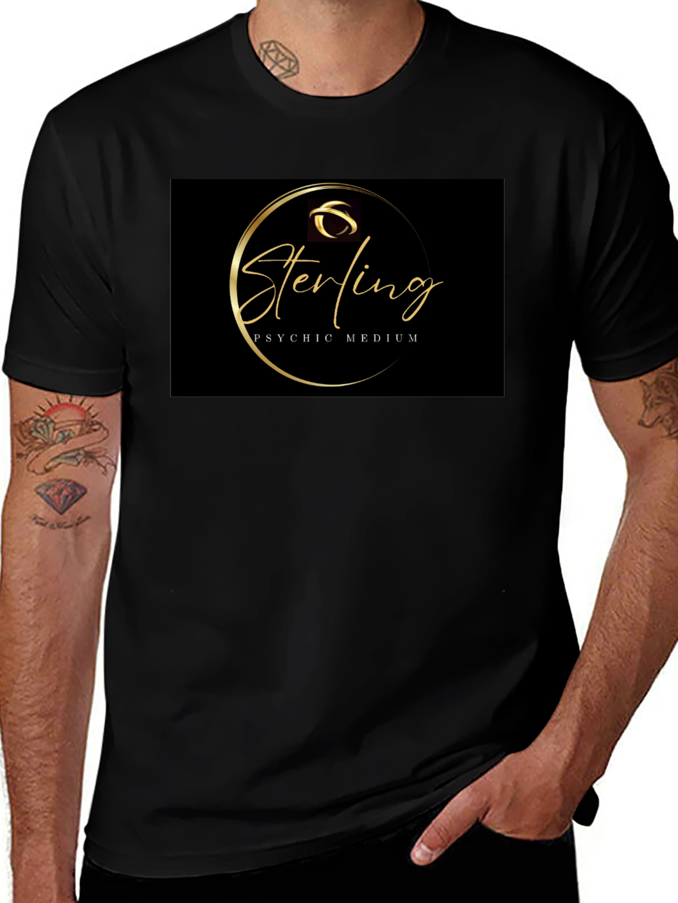 Sterling Psychic Medium Black T-Shirt