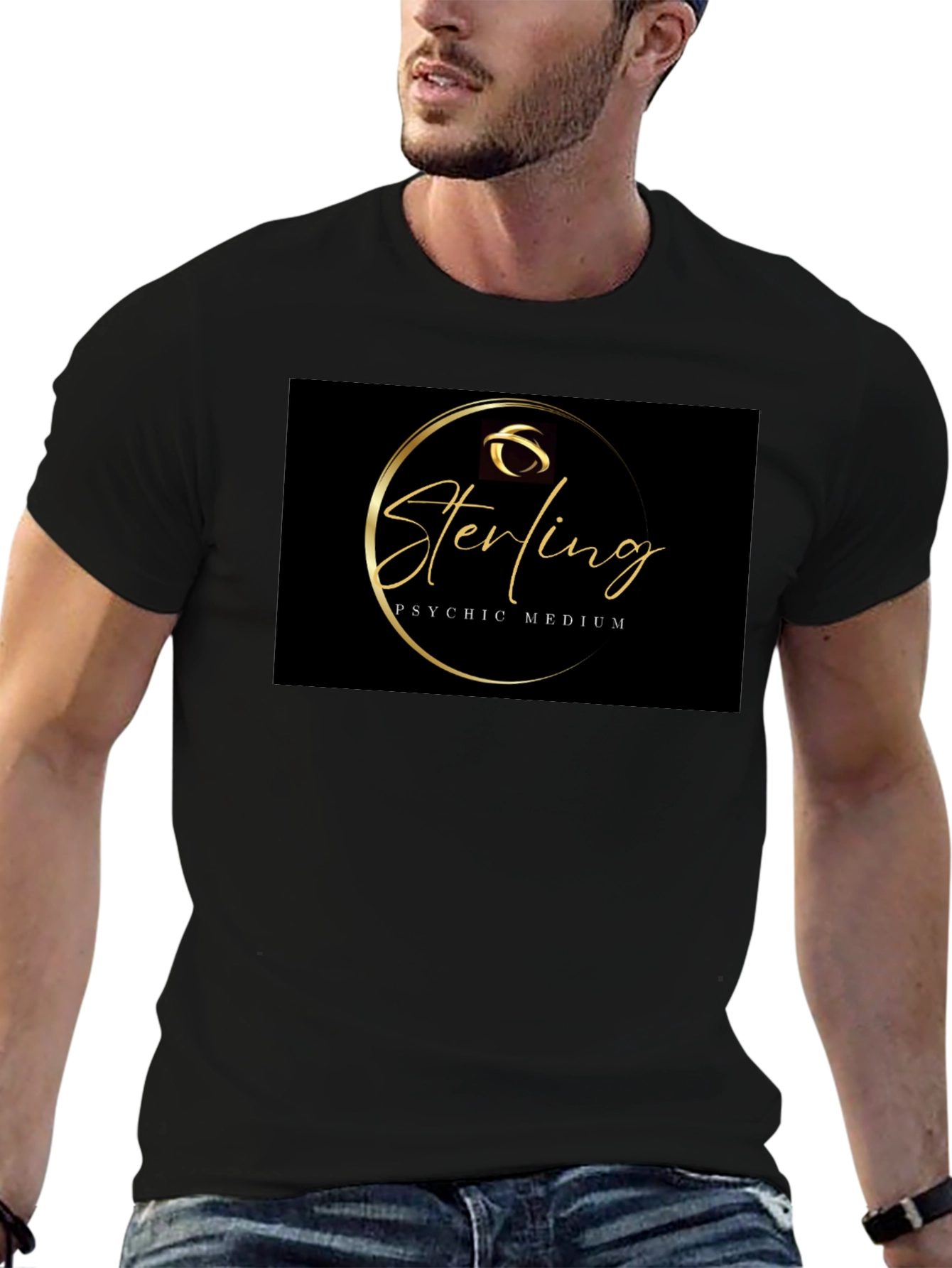 Sterling Psychic Medium Black T-Shirt