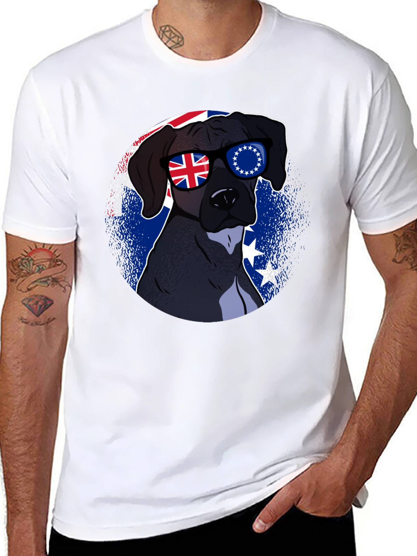Dog with Sunglasses T-Shirt
