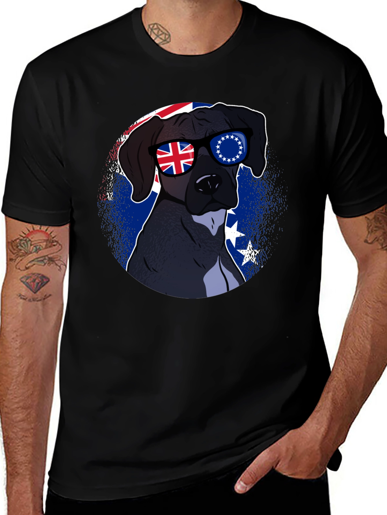 Dog with Sunglasses T-Shirt