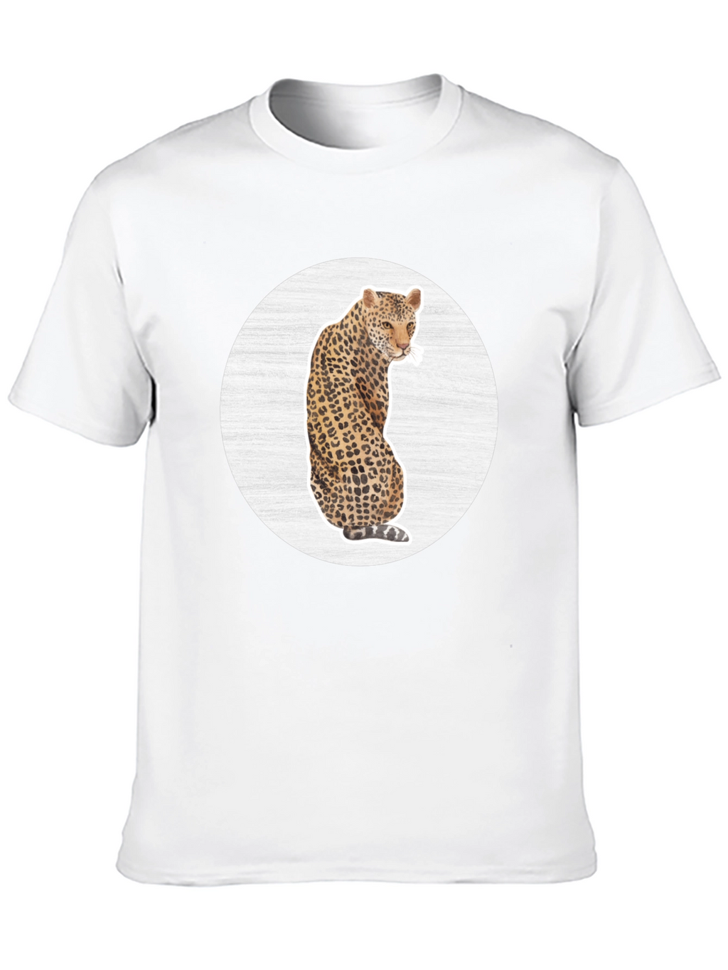 Leopard Graphic Tee - Stylish Animal Print T-Shirt
