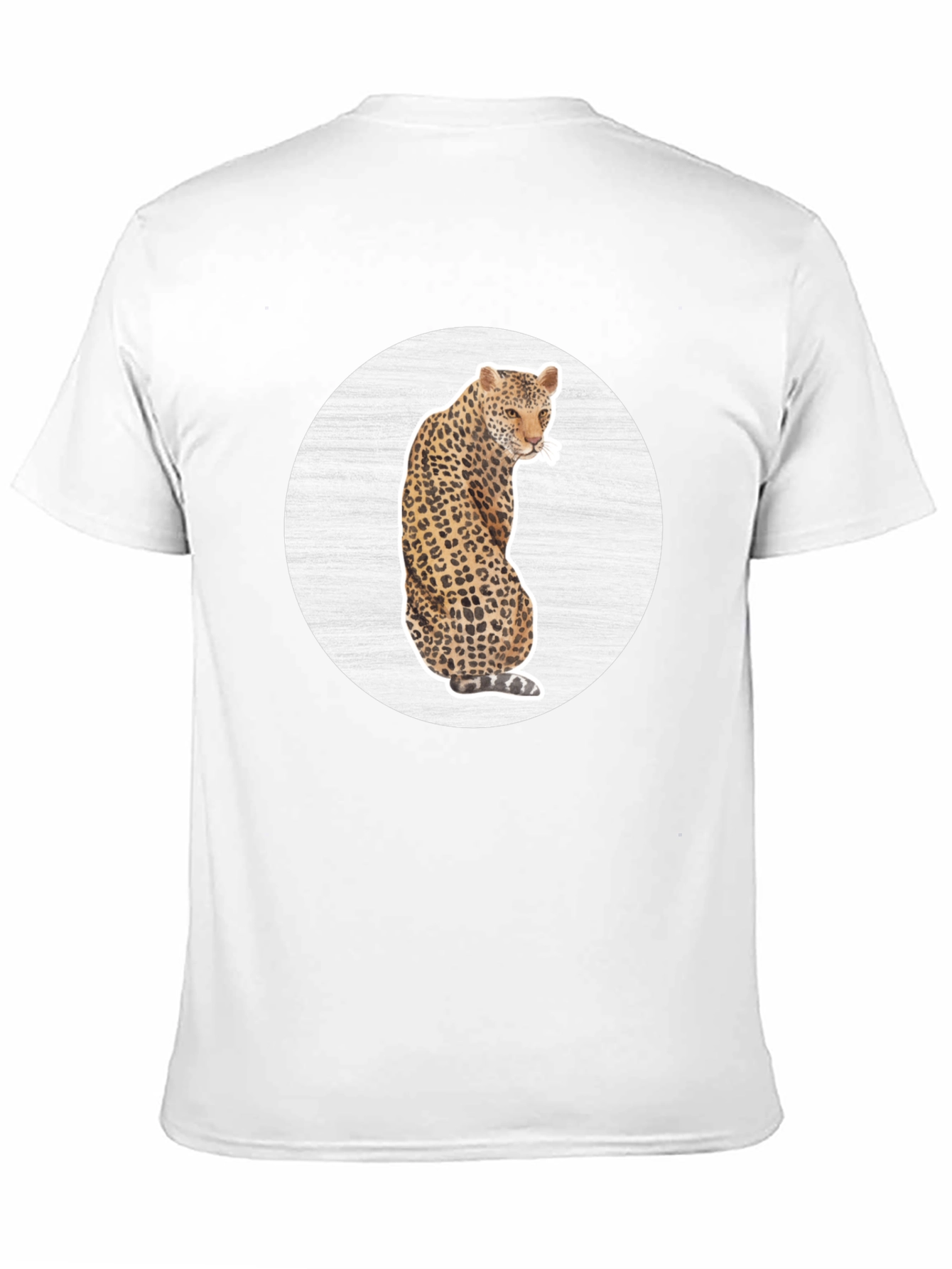 Leopard Graphic Tee - Stylish Animal Print T-Shirt