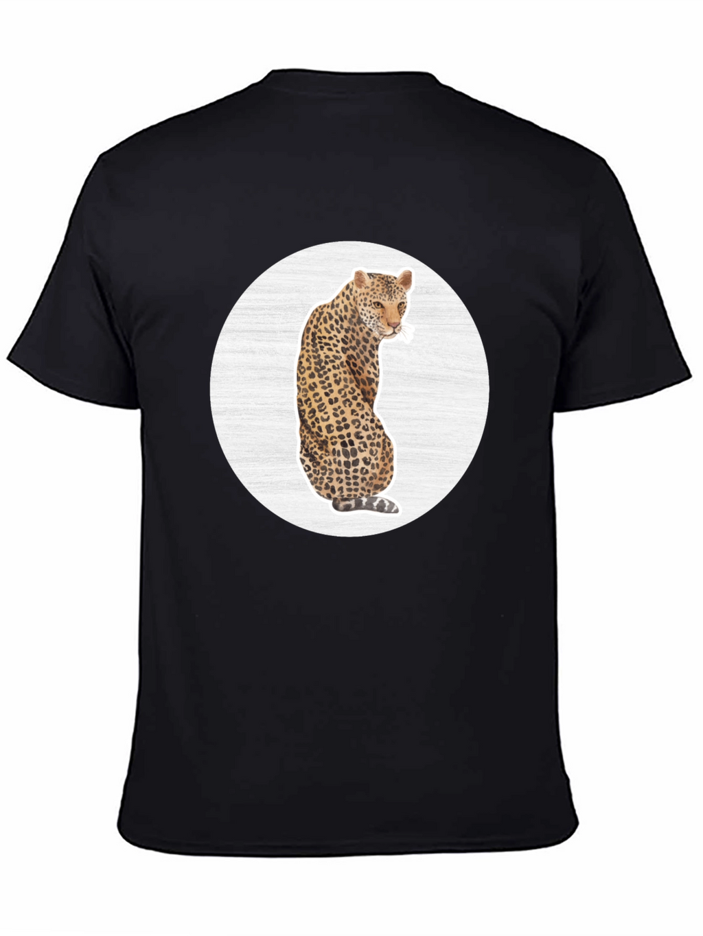 Leopard Graphic Tee - Stylish Animal Print T-Shirt