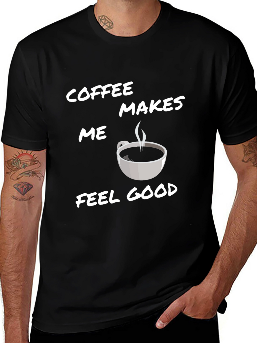 Coffee Makes Me Feel Good T-Shirt
