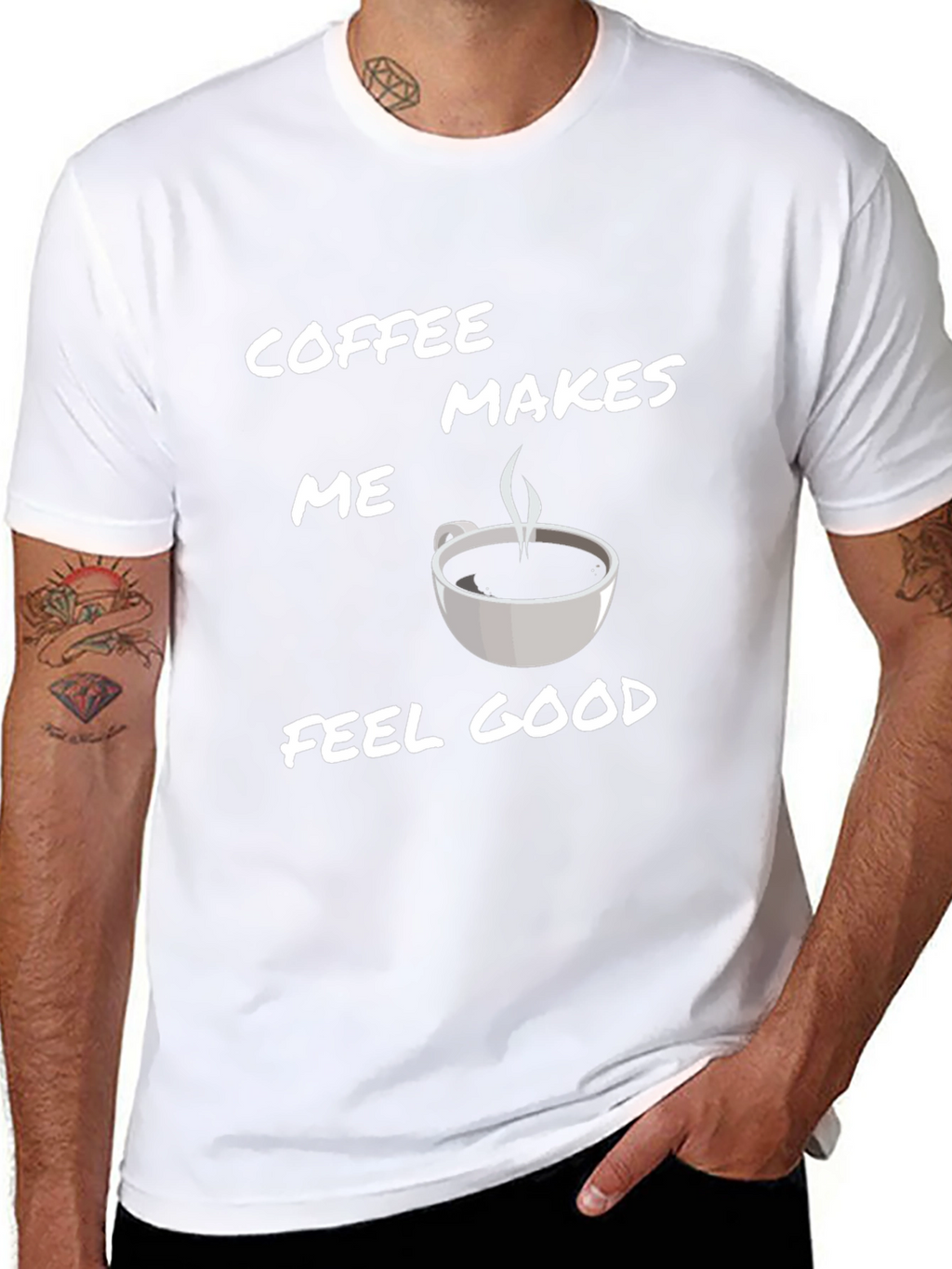 Coffee Makes Me Feel Good T-Shirt